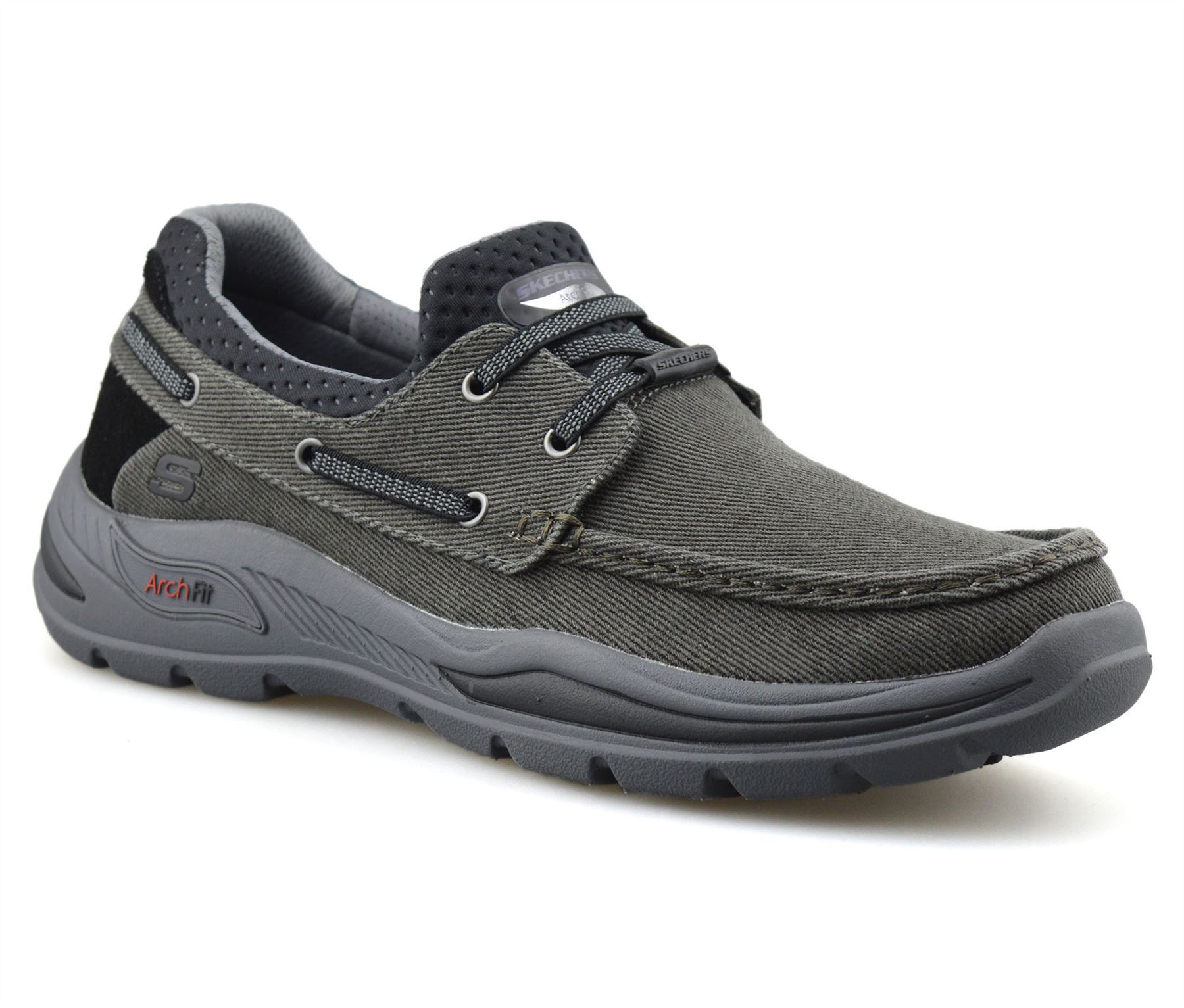 Mens Skechers Slip On Arch Fit Casual Smart Walking Work