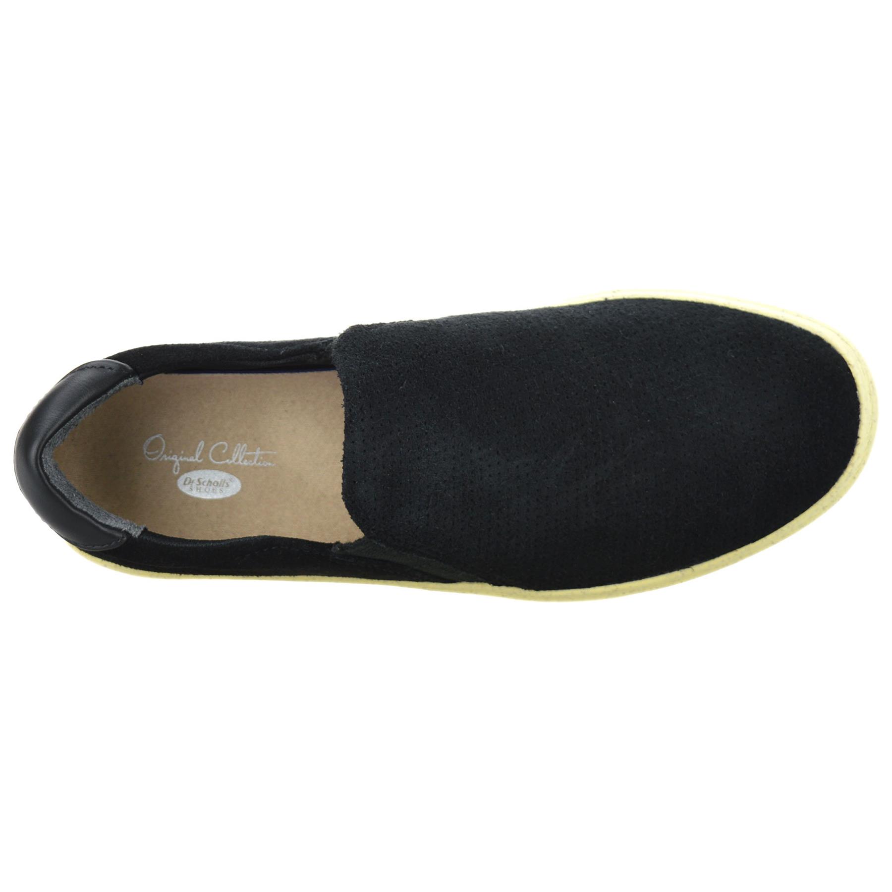 Womens Dr Scholls Leather Memory Foam Slip On Casual Walking Trainers Shoes Size - Picture 17 of 27