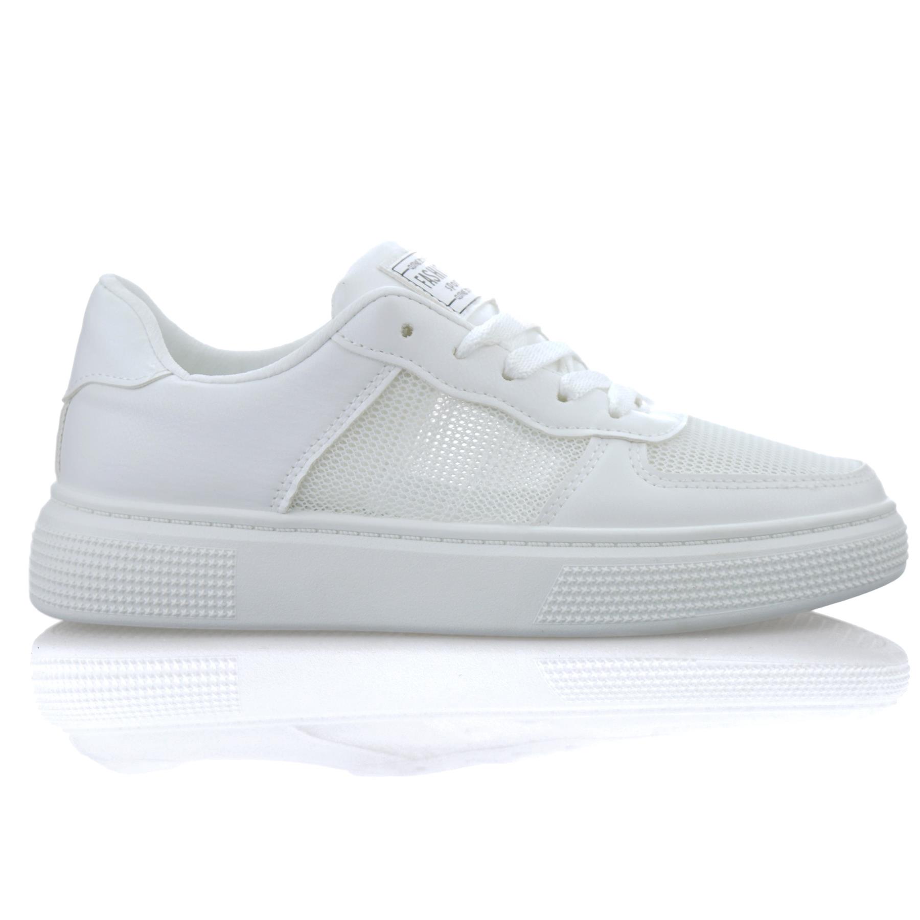 Damenschuhe lässig Schnürschuhe Memory Foam Gehen Sport Fitnessstudio Turnschuhe Größe - Bild 21 von 32