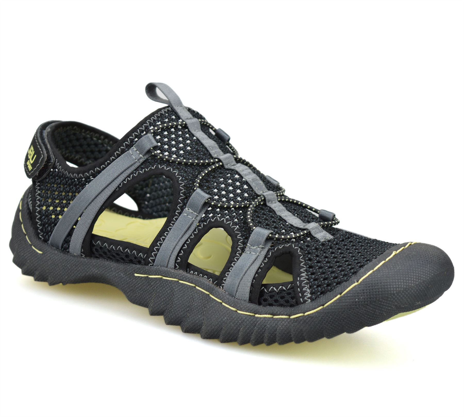 Sandalias sin cordones informales para mujer para caminar deportes espuma viscoelástica aventura zapatos talla - Imagen 22 de 28