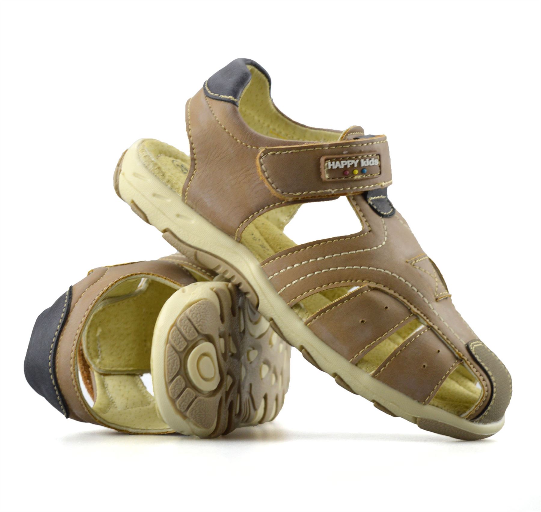 Boys Kids New Summer Beach Casual Touch Strap Walking Sports Sandals Shoes Size | eBay