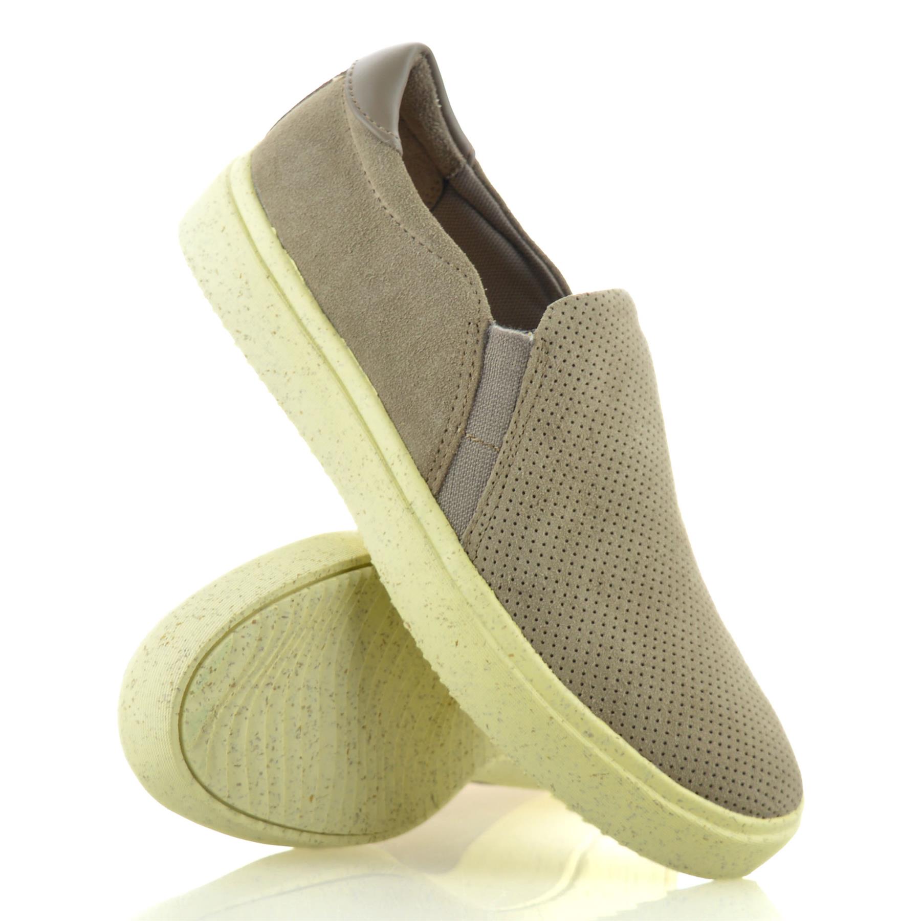Womens Dr Scholls Leather Memory Foam Slip On Casual Walking Trainers Shoes Size - Picture 27 of 27