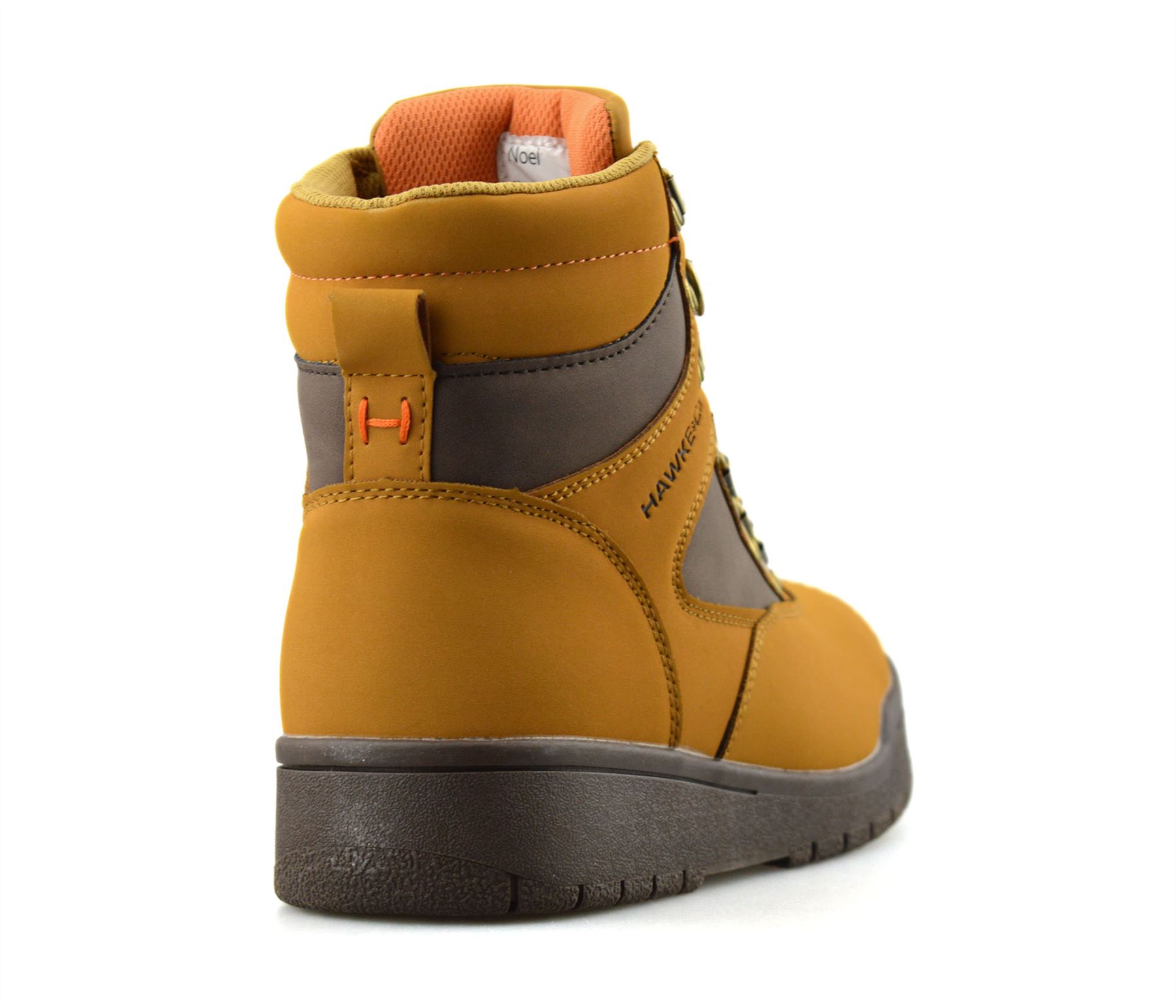 Mens Walking Hiking Memory Foam Casual Lace Up Ankle Boots Trainers