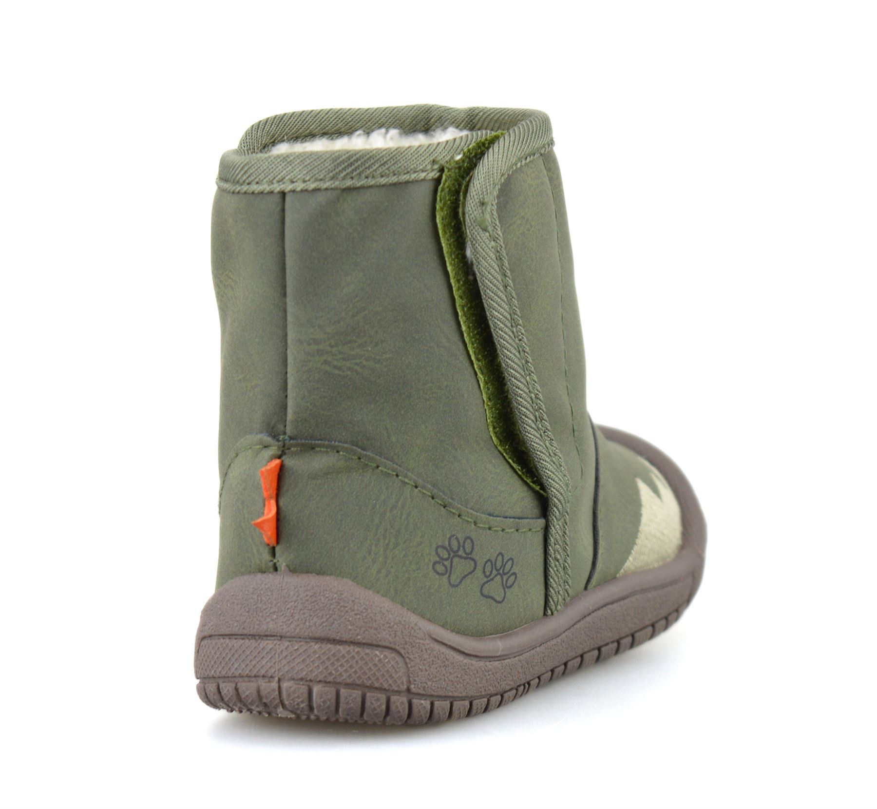 Boys Girls Infants Warm Fur Winter Walking Touch Strap Ankle Boots Shoes Size - Picture 14 of 25