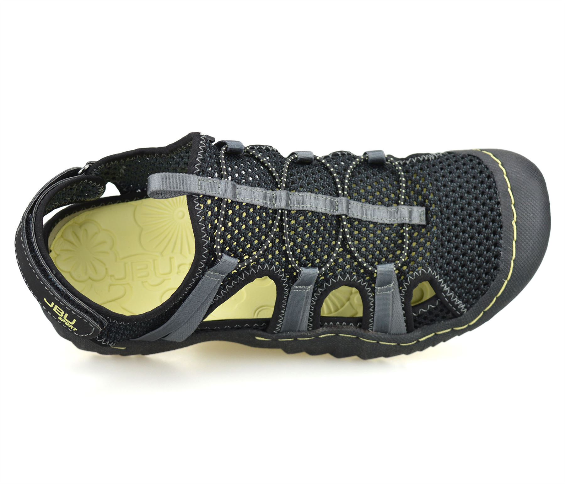 Sandalias sin cordones informales para mujer para caminar deportes espuma viscoelástica aventura zapatos talla - Imagen 26 de 28