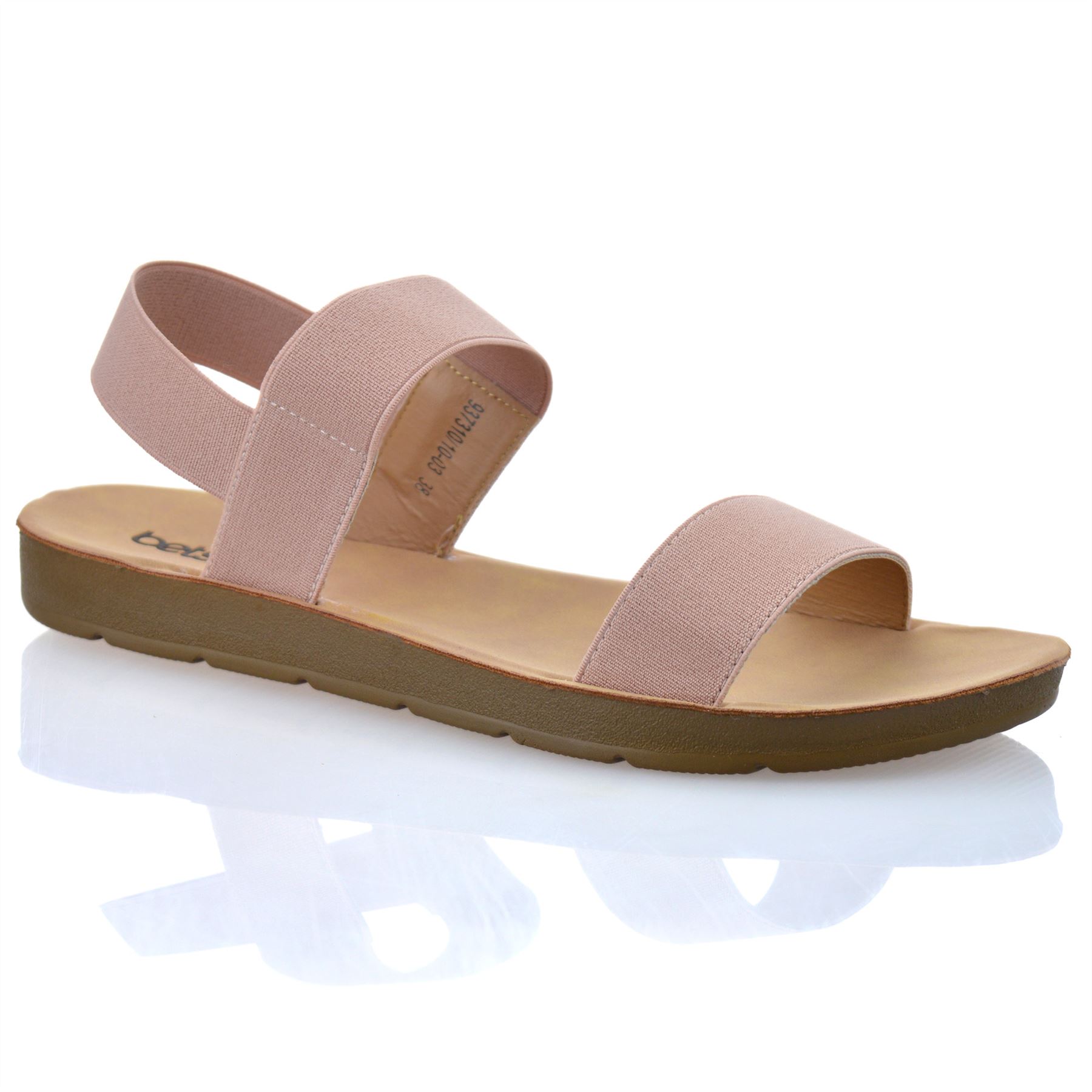 Girls Kids New Casual Slip on Sandals Summer Holiday Gladiator Beach Shoes Size - Picture 20 of 25