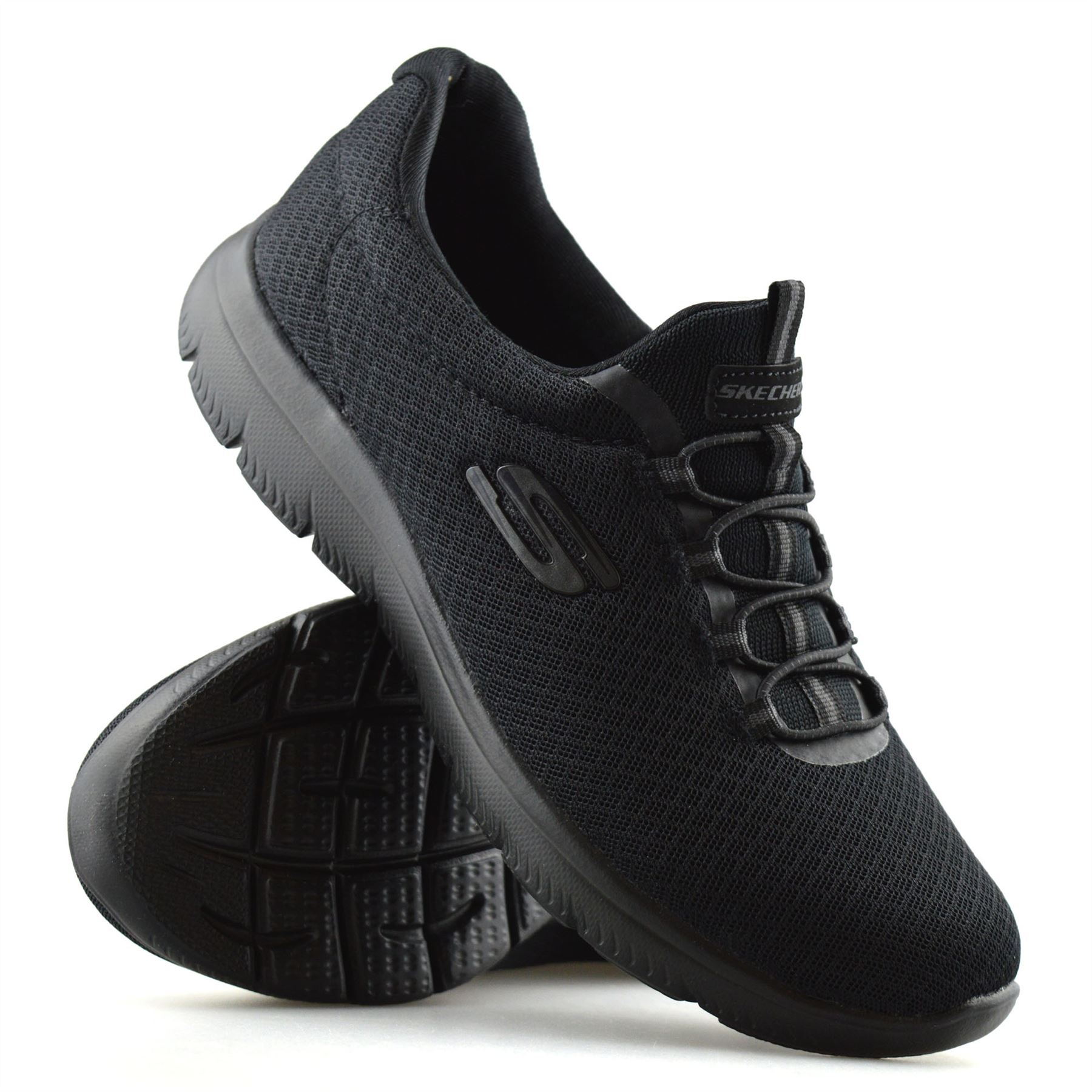 Womens Skechers Summits Slip On Memory Foam Walking Sports Trainers Shoes Size eBay