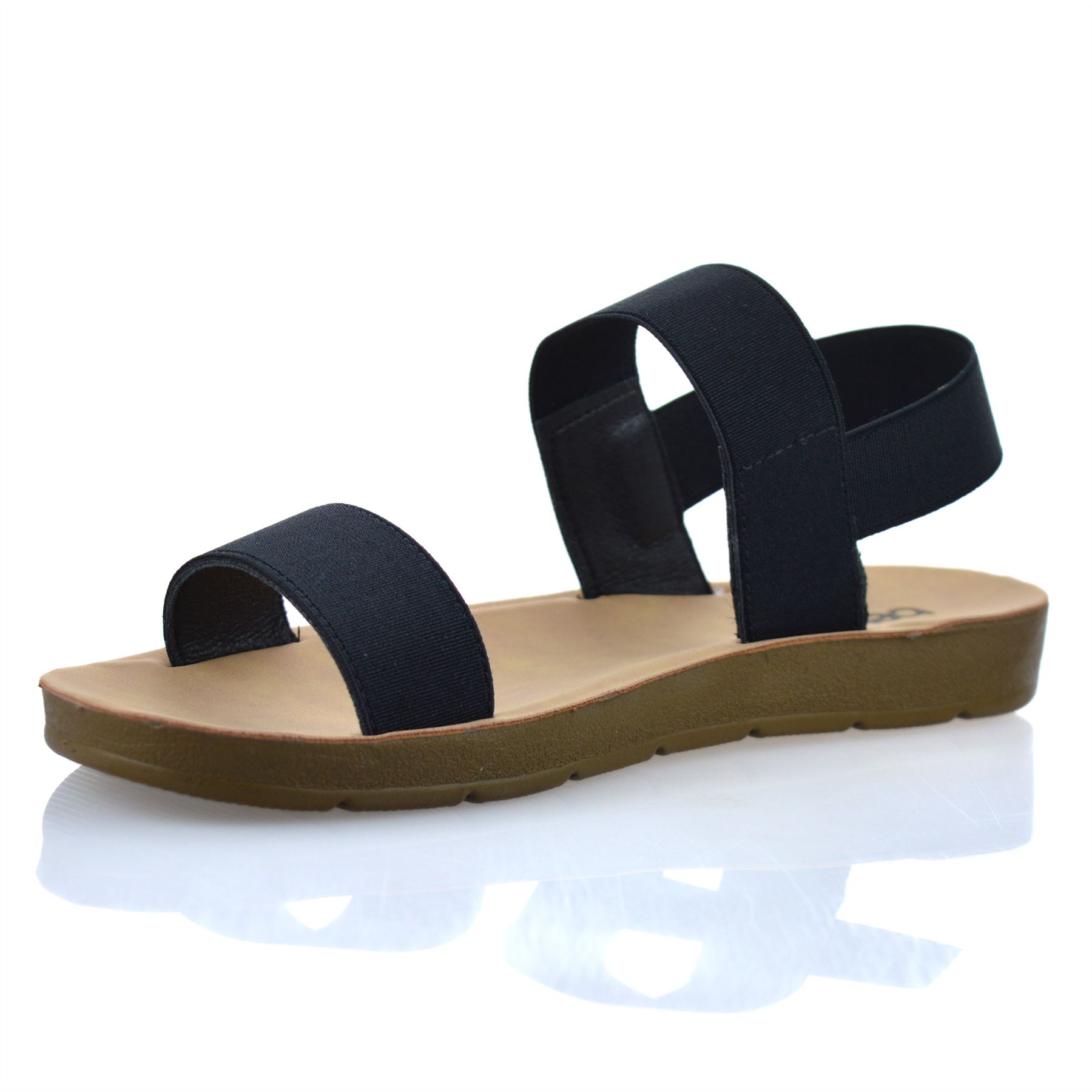 Girls Kids New Casual Slip on Sandals Summer Holiday Gladiator Beach Shoes Size - Picture 16 of 25