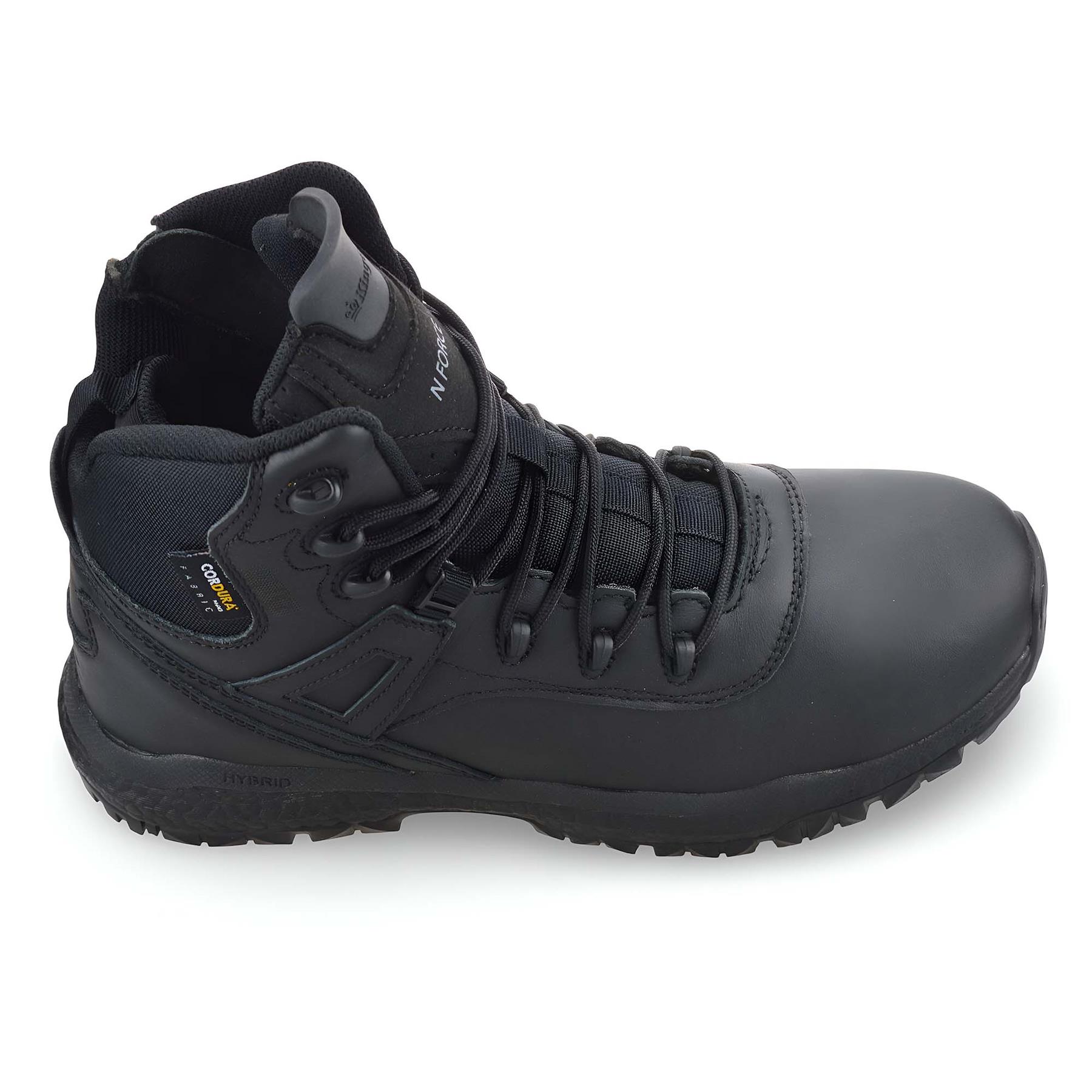 Damen Frauen Leder wasserdicht Reißverschluss Wandern Arbeit Stiefeletten Biker Stiefel Schuhe Größe - Bild 16 von 18