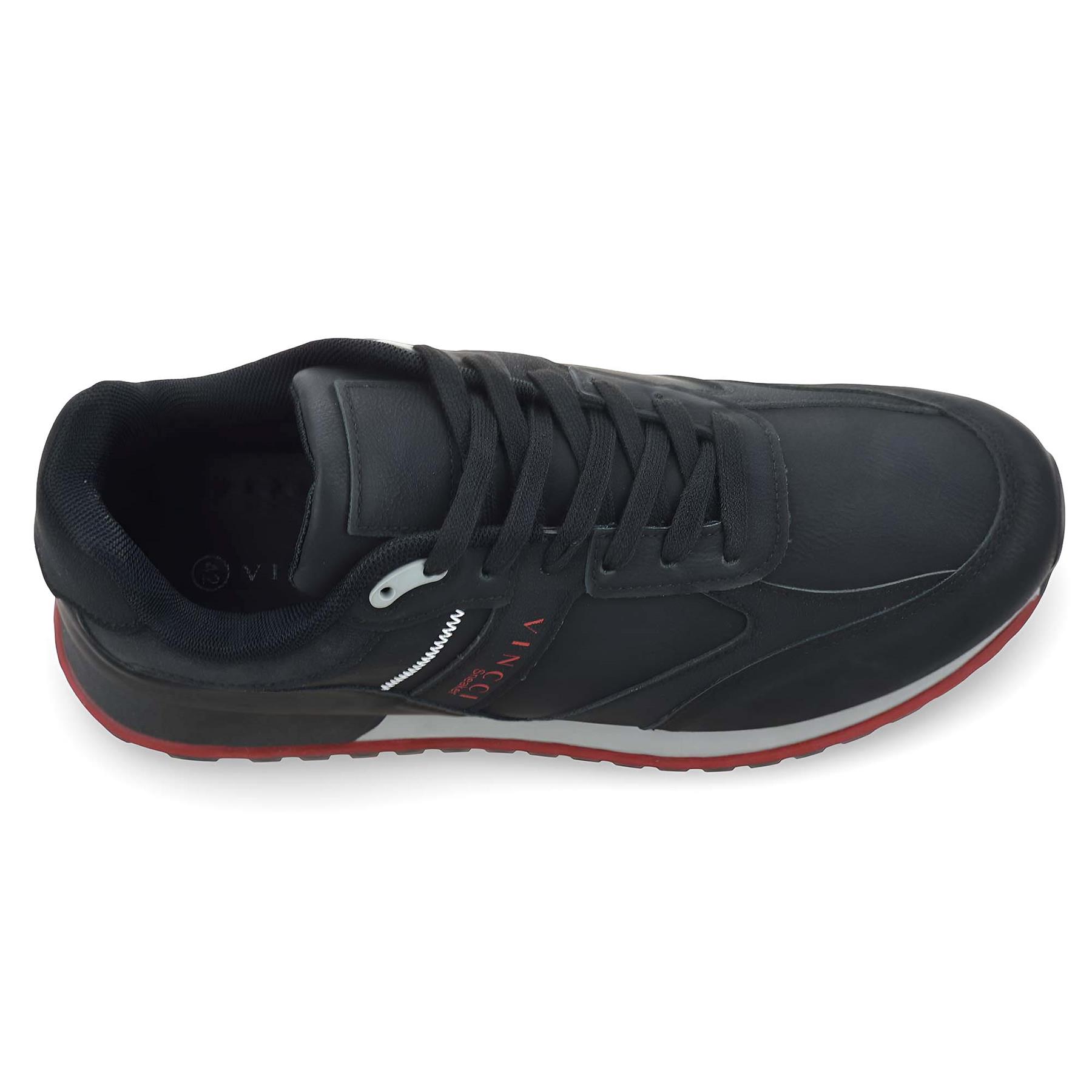 Scarpe da ginnastica uomo eleganti casual stringate memory foam passeggio sport lavoro palestra misura - Foto 15 di 16