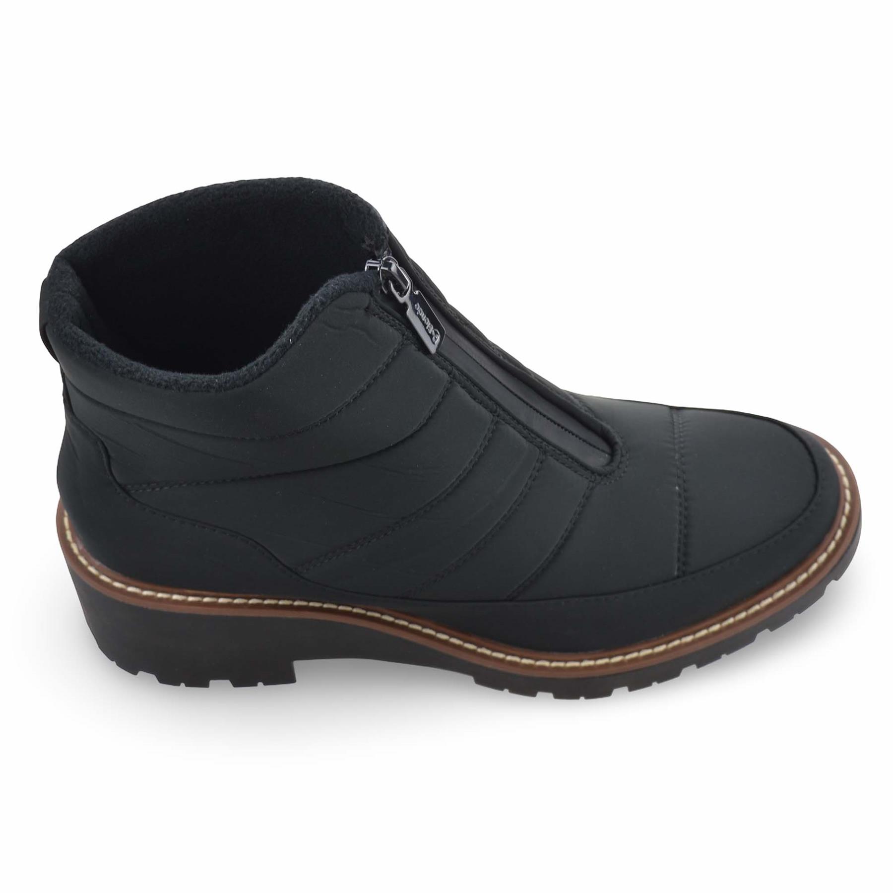 Scarpe stivaletti chelsea donna zip impermeabili invernali caldi biker misura - Foto 15 di 16