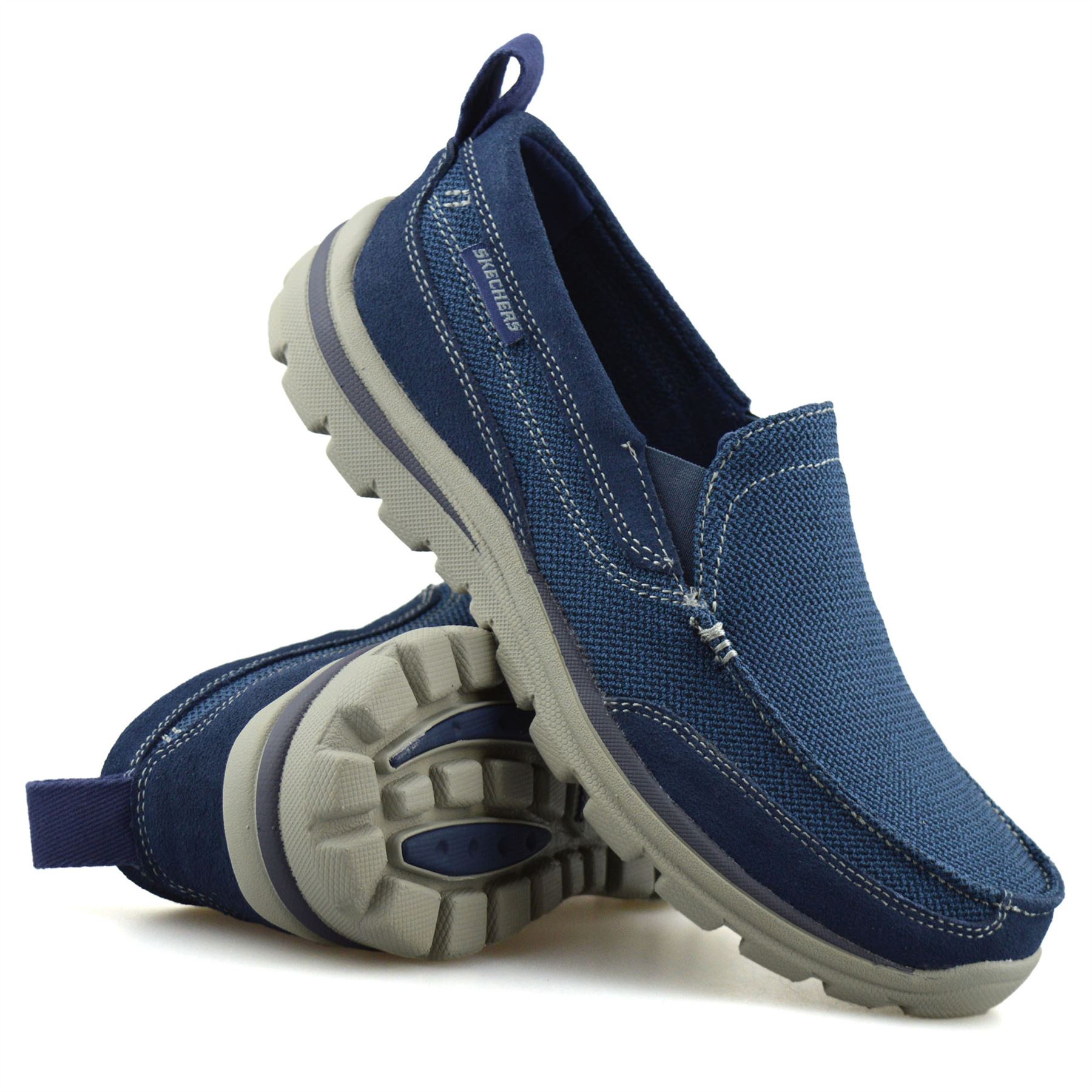 skechers memory foam loafers
