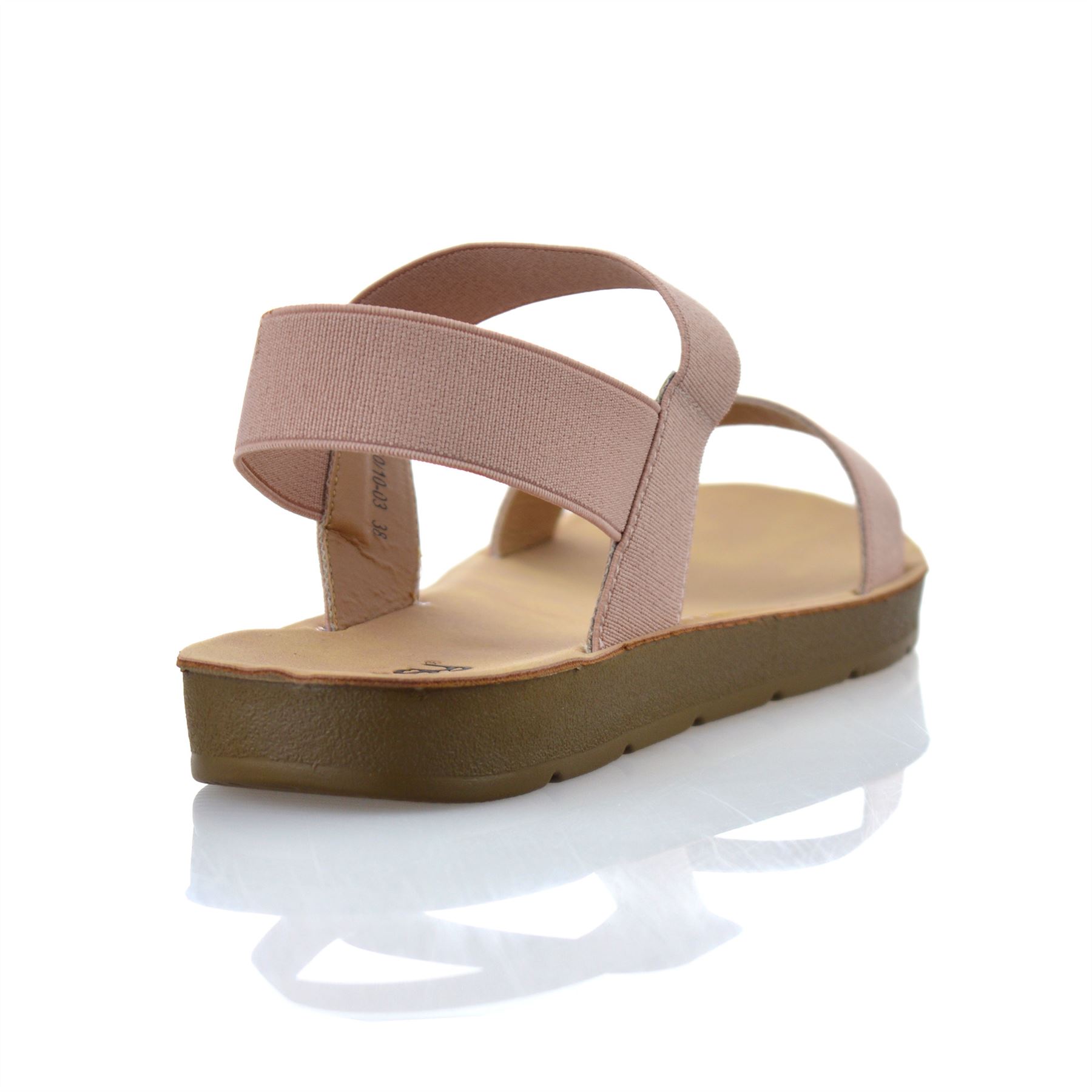Girls Kids New Casual Slip on Sandals Summer Holiday Gladiator Beach Shoes Size - Picture 22 of 25