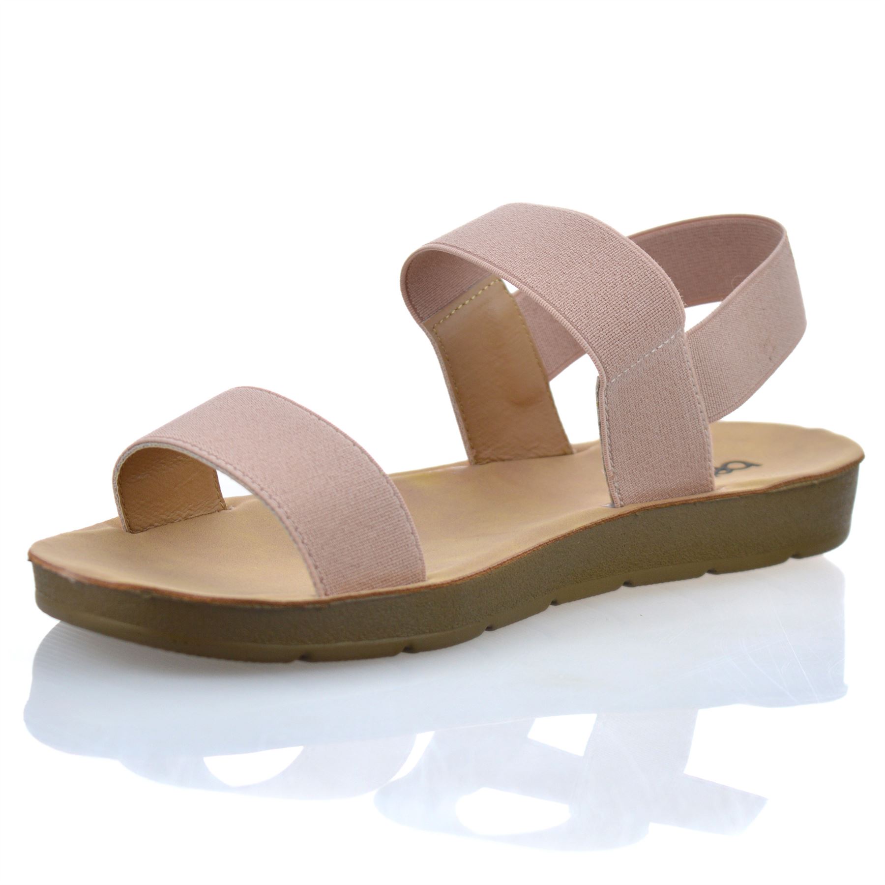 Girls Kids New Casual Slip on Sandals Summer Holiday Gladiator Beach Shoes Size - Picture 23 of 25