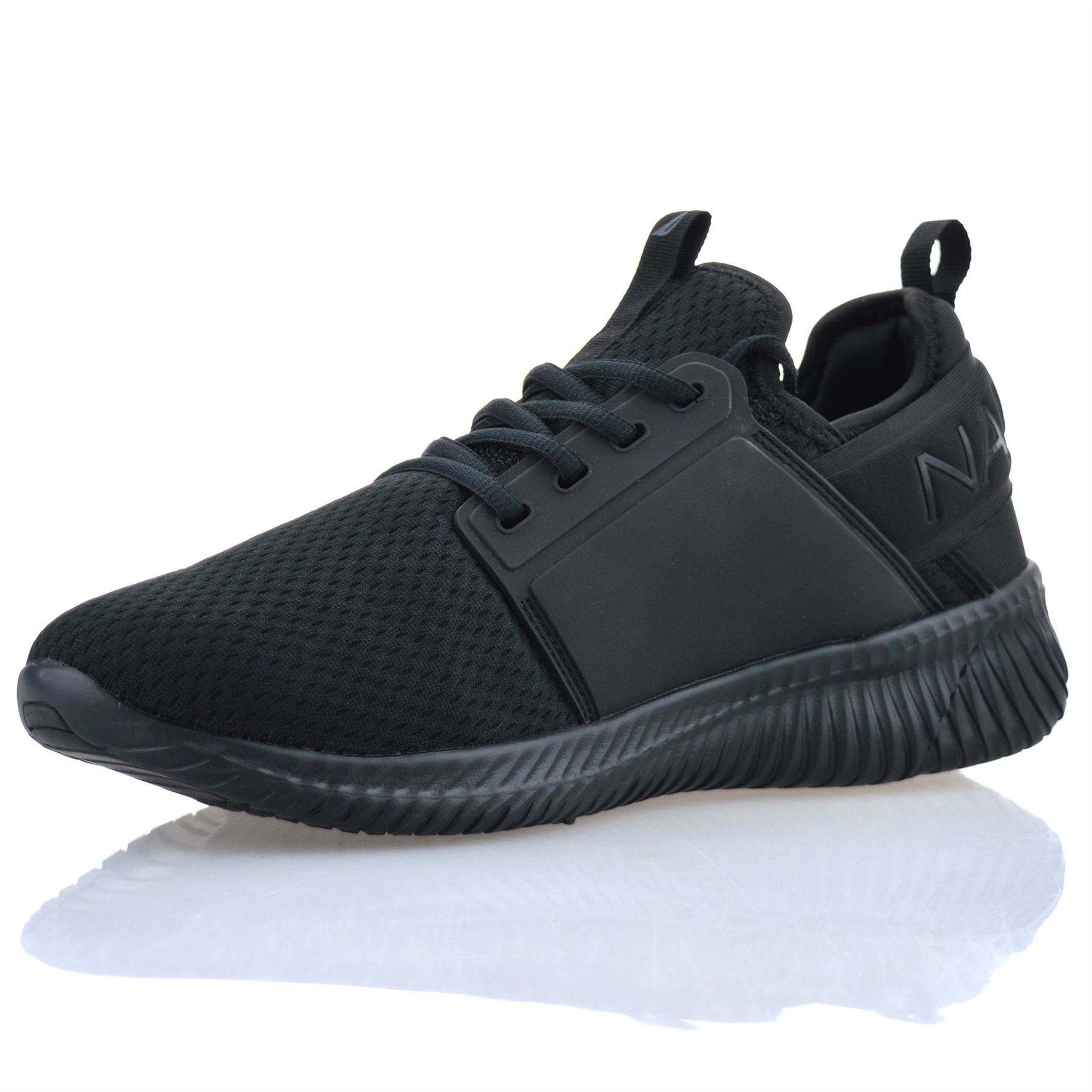 Mens Casual Walking Running Memory Foam Lace Up Gym Sports Trainers Shoes Size - Picture 16 of 27