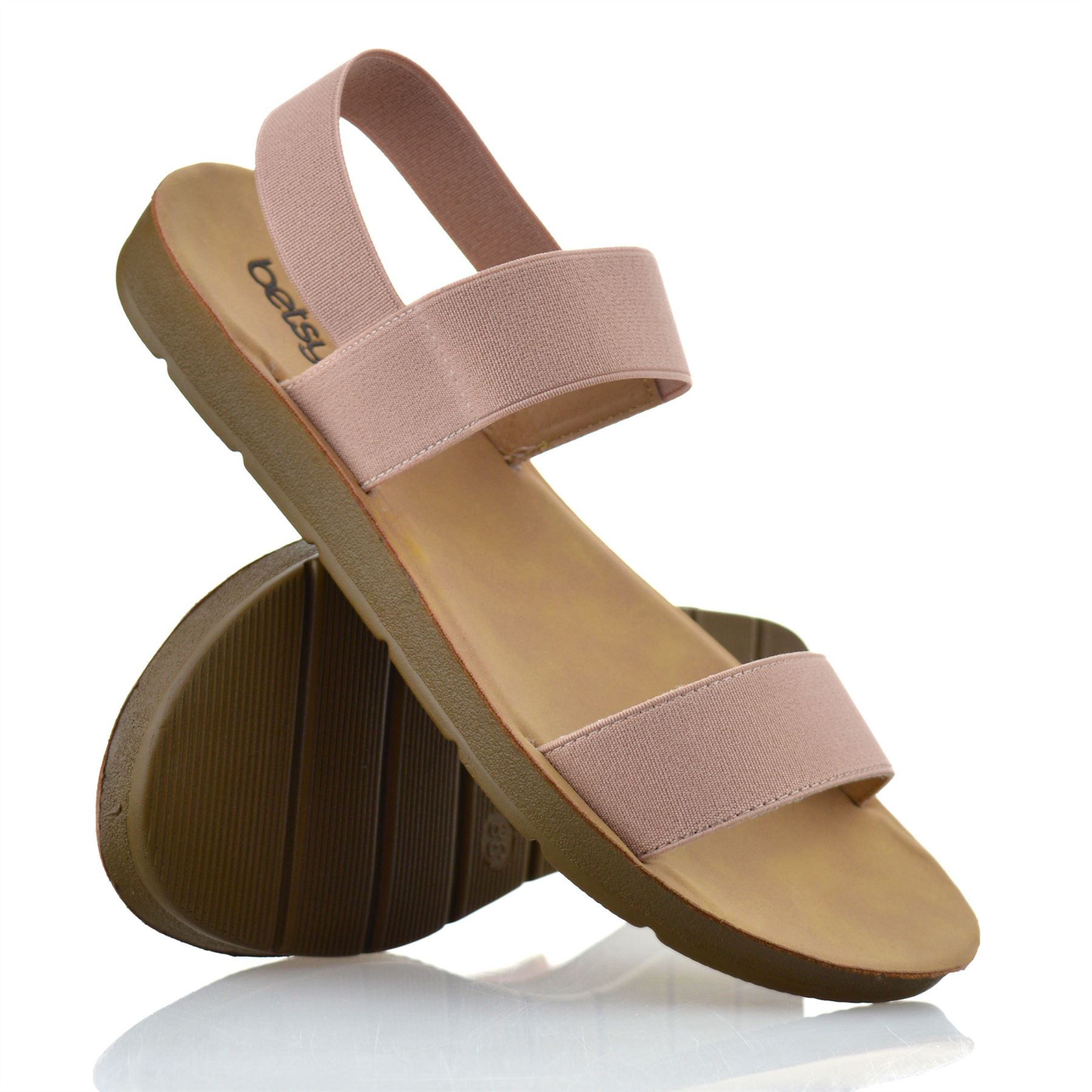 Girls Kids New Casual Slip on Sandals Summer Holiday Gladiator Beach Shoes Size - Picture 19 of 25