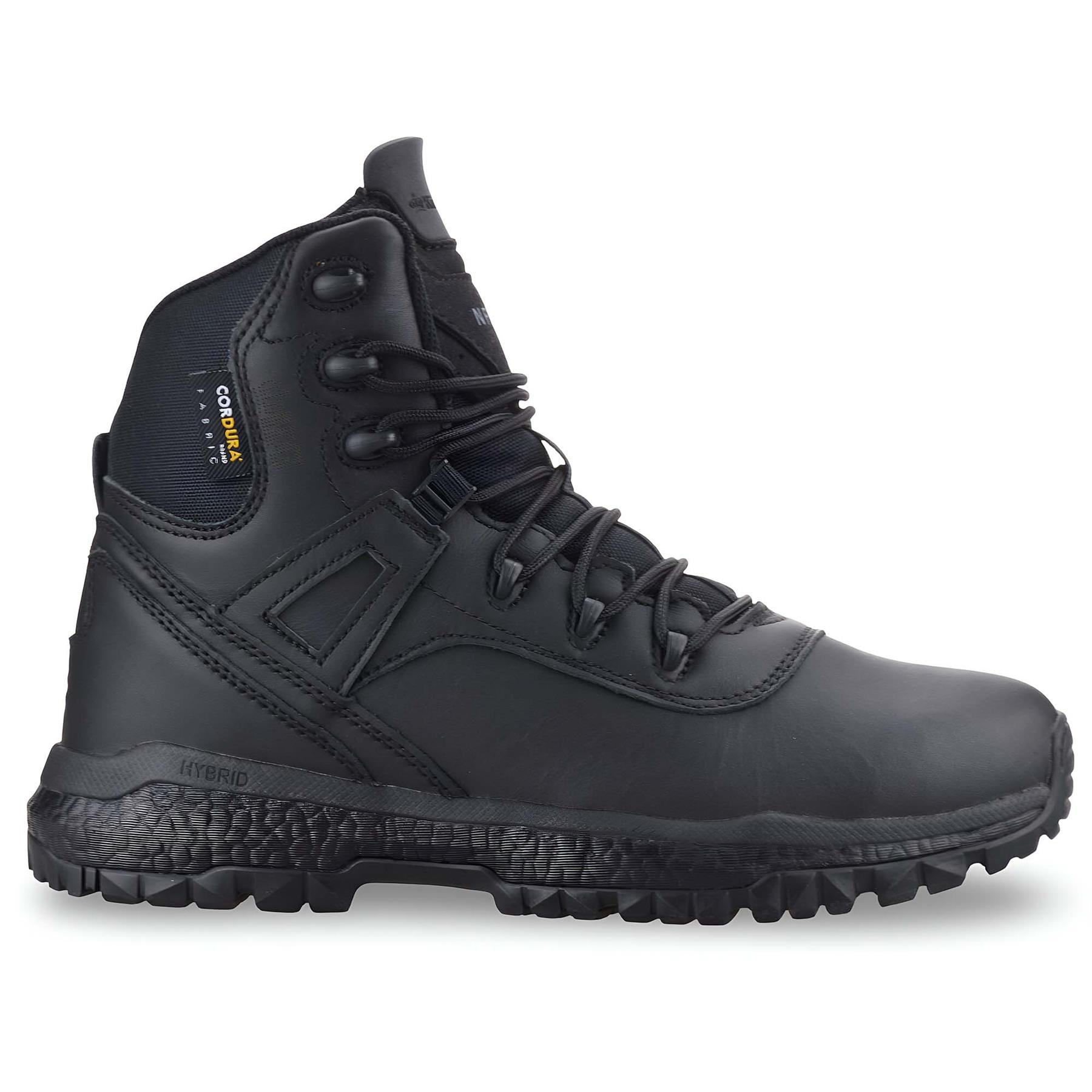 Damen Frauen Leder wasserdicht Reißverschluss Wandern Arbeit Stiefeletten Biker Stiefel Schuhe Größe - Bild 12 von 18
