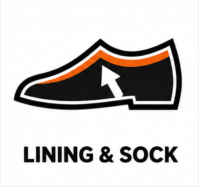 Lining and sock