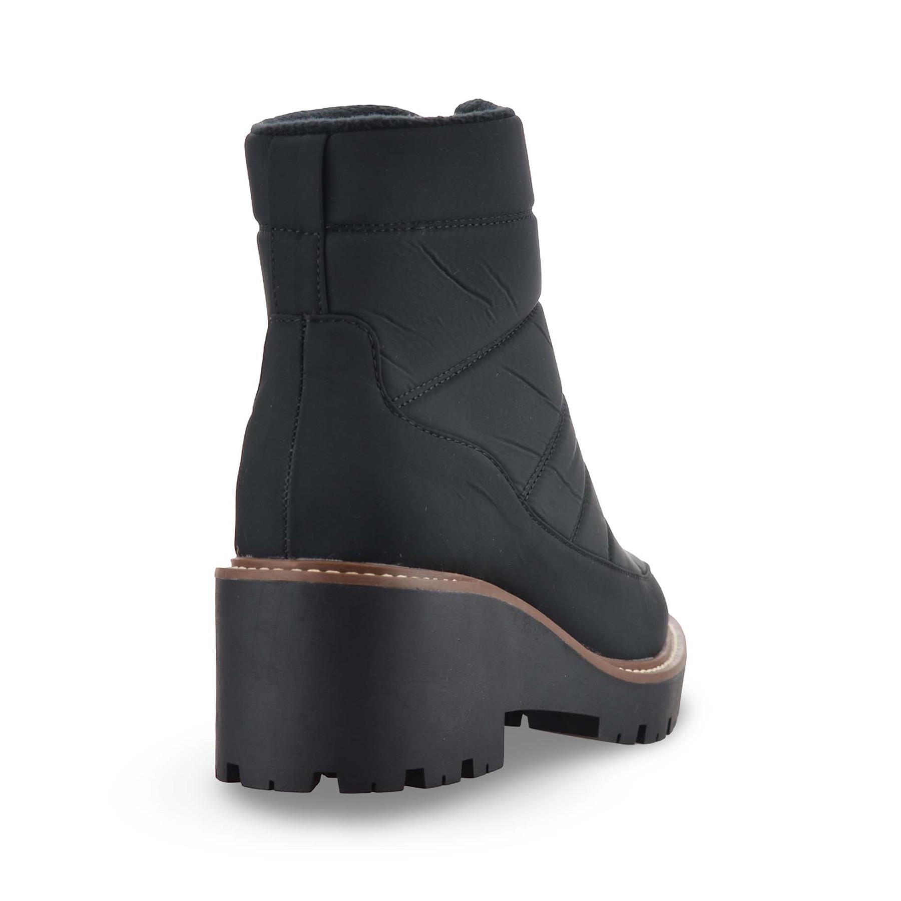 Scarpe stivaletti chelsea donna zip impermeabili invernali caldi biker misura - Foto 12 di 16