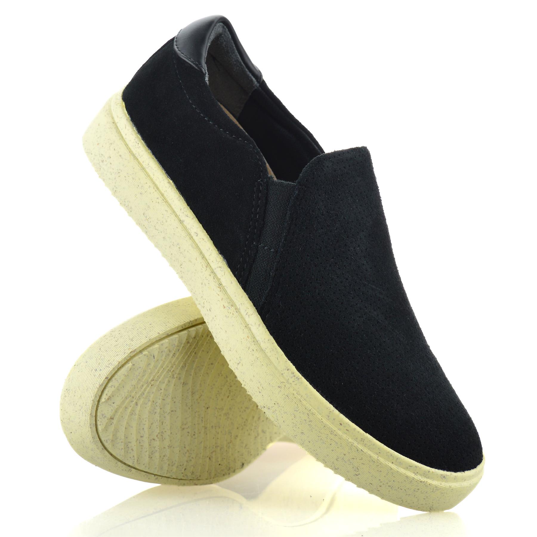 Womens Dr Scholls Leather Memory Foam Slip On Casual Walking Trainers Shoes Size - Picture 19 of 27