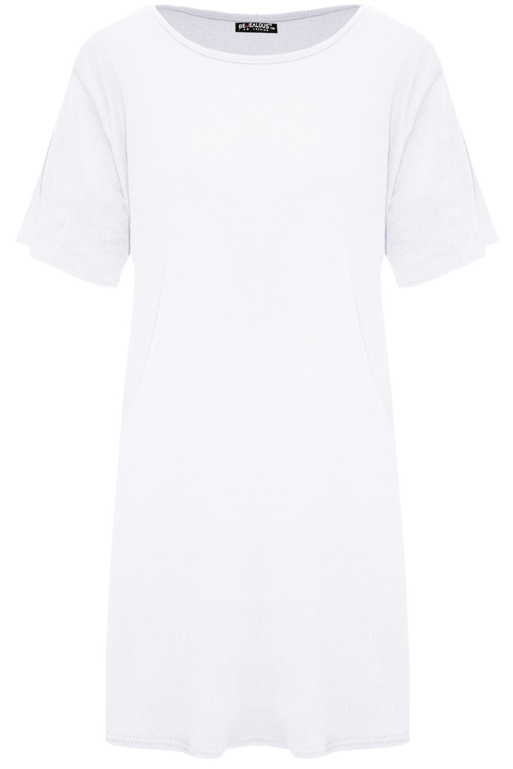 Womens Ladies Pyjamas Dress Smile Nightshirt Nightie PJ Night Wear T Shirt Dress - Picture 12 of 38