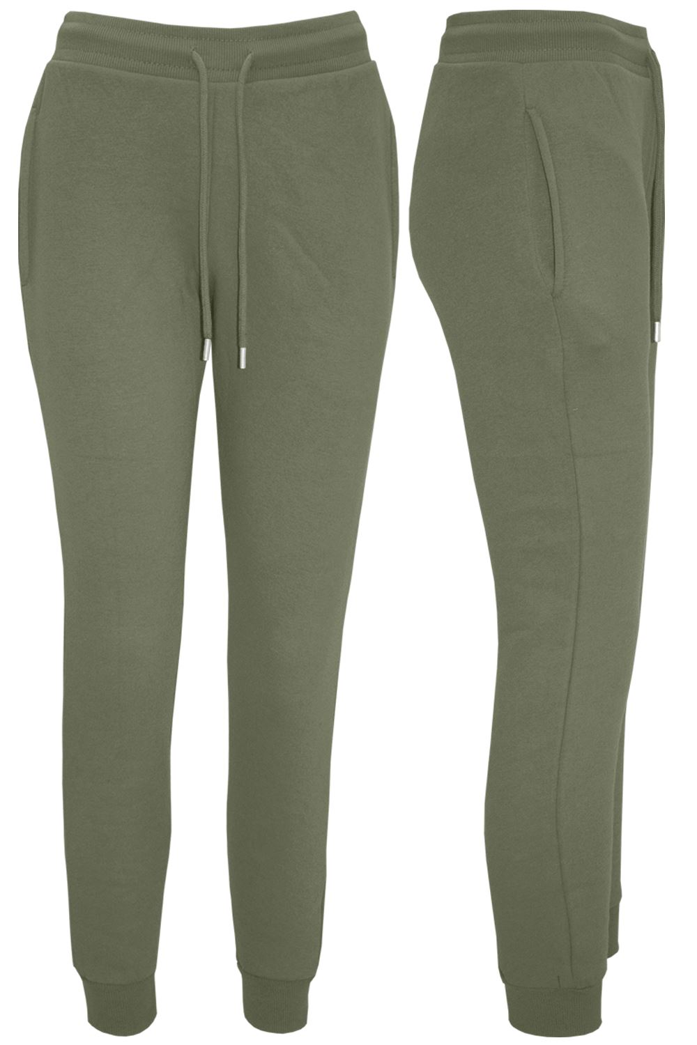 Damen Frauen Fleece Hose Slim Hose Gerippt Elastisch Hohe Taille Unterteil Hose - Bild 56 von 63