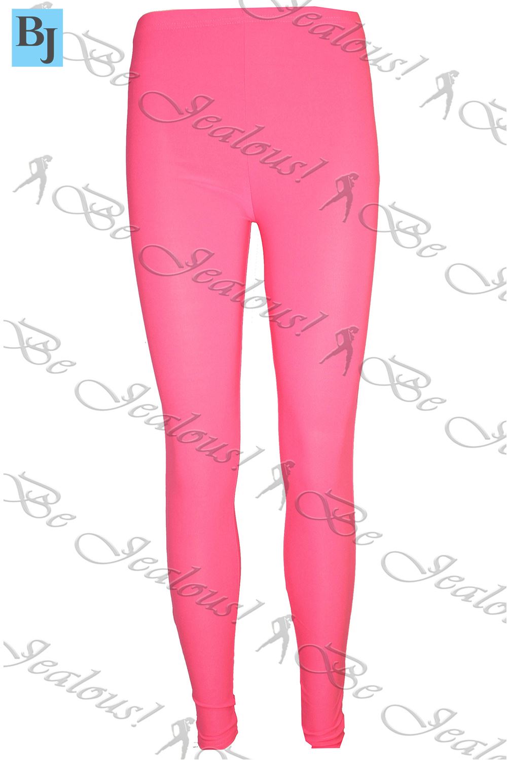 Womens Ladies Plain Basic Full Ankle Length Stretch Jeggings Leggings Trousers - Picture 117 of 196