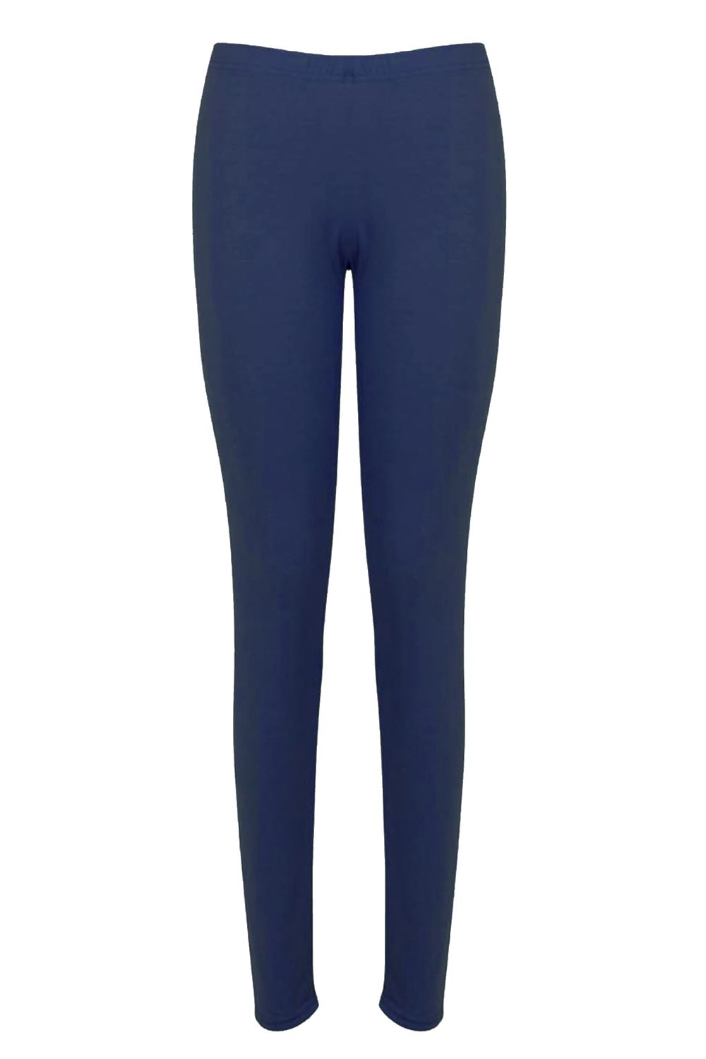Womens Ladies Plain Basic Full Ankle Length Stretch Jeggings Leggings Trousers - Picture 127 of 196