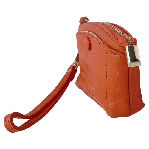 Stylish Wristlet Bag Ladies Small Handbag Faux Leather Womens Purse Zip Pocket - Picture 17 of 40