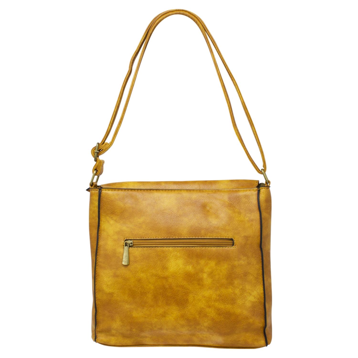 Unisex Adjustable Strap Crossbody Shoulder Bag Spacious Design Casual Handbag - Picture 16 of 56