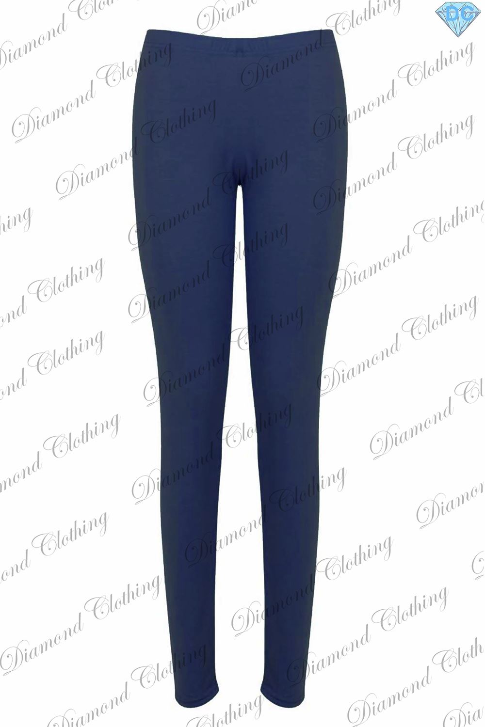 Womens Ladies Plain Basic Full Ankle Length Stretch Jeggings Leggings Trousers - Picture 131 of 196
