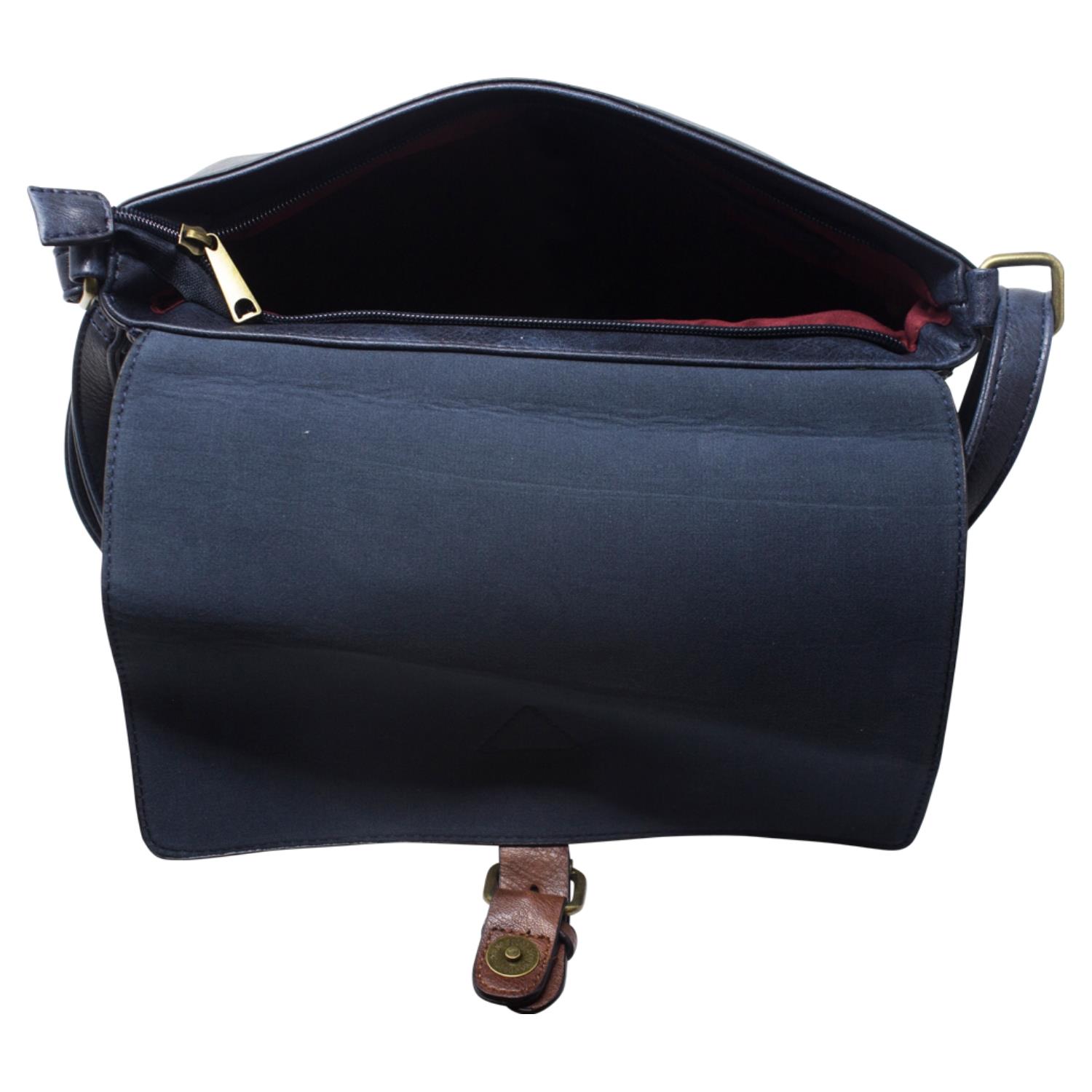 Unisex Adjustable Strap Crossbody Shoulder Bag Spacious Design Casual Handbag - Picture 13 of 56