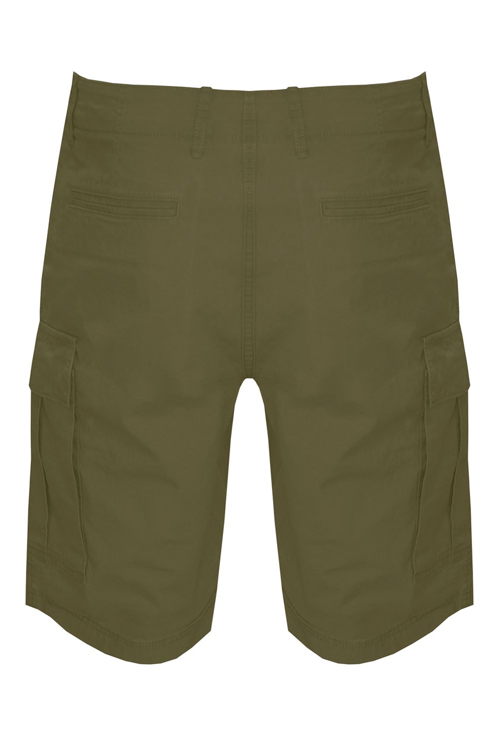 Mens 3//4 Cargo Plain Belted Zip Up Multi Pockets Combat Casual Trousers Shorts