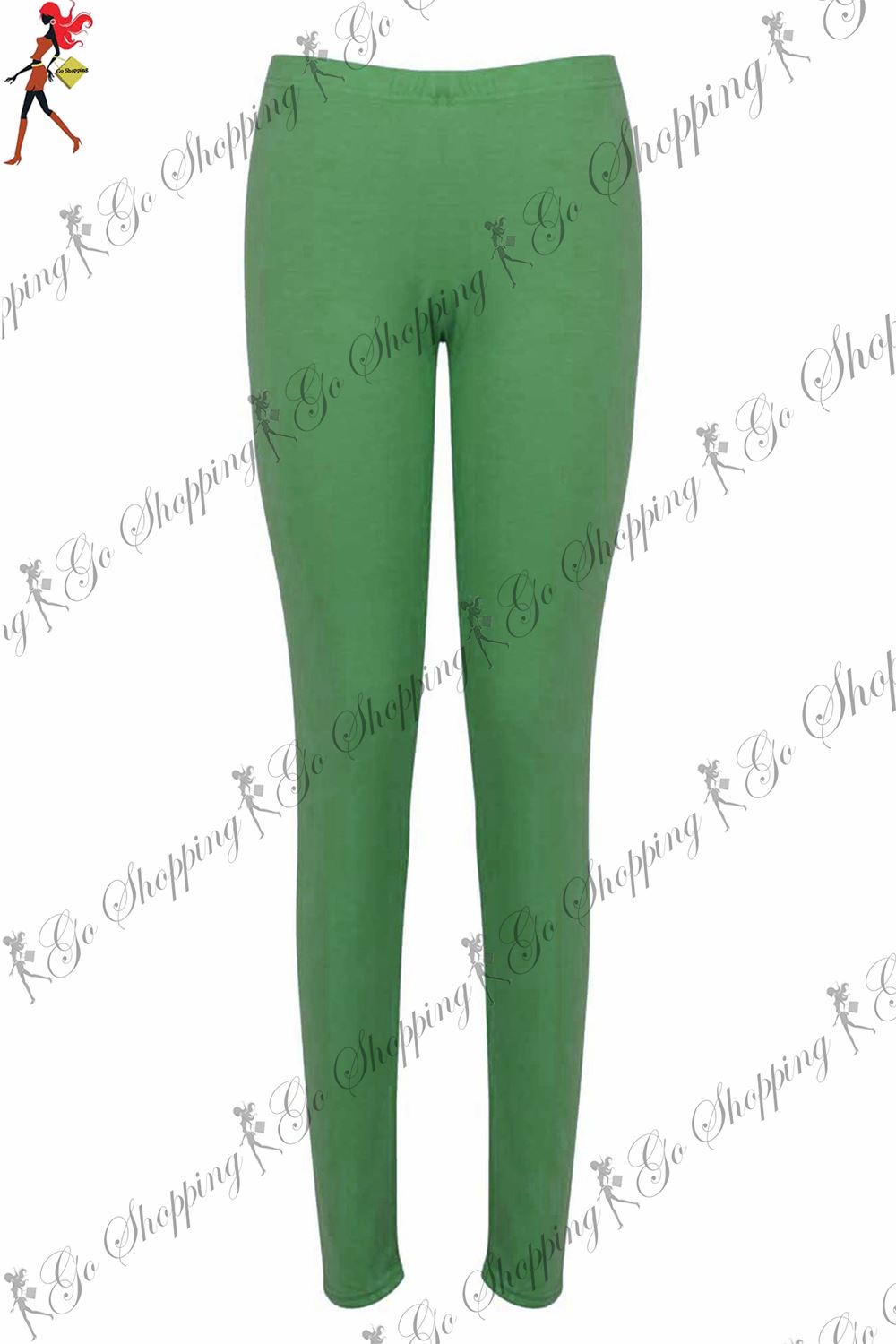 Womens Ladies Plain Basic Full Ankle Length Stretch Jeggings Leggings Trousers - Picture 45 of 196