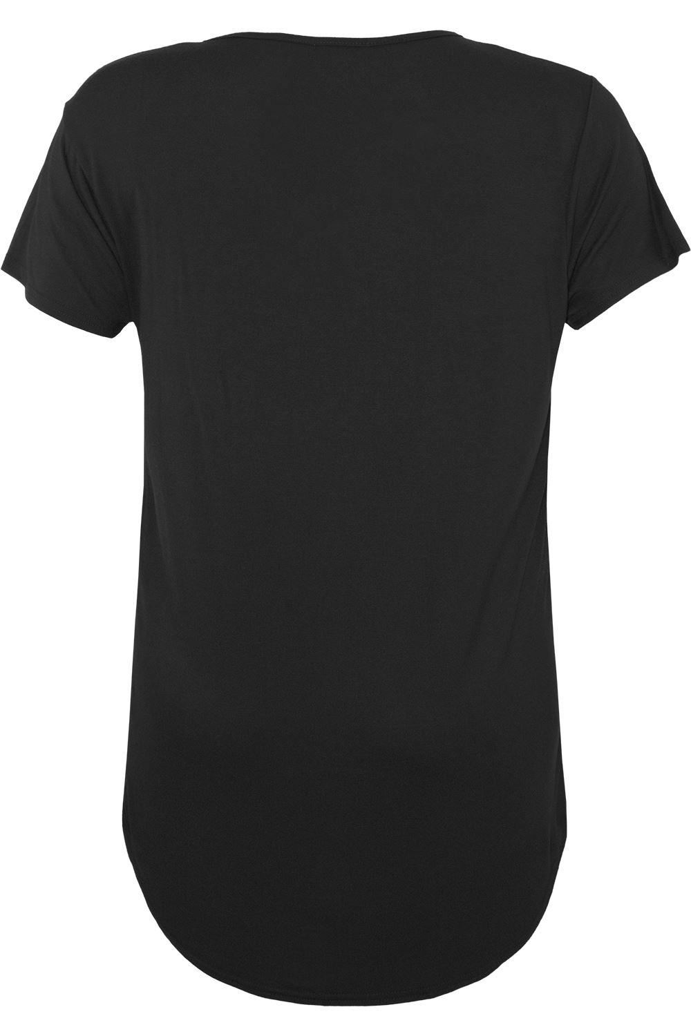 Plus Size Ladies Womens Short Sleeve CONTAINS PROSECCO Curved Hem T Shirt Dress