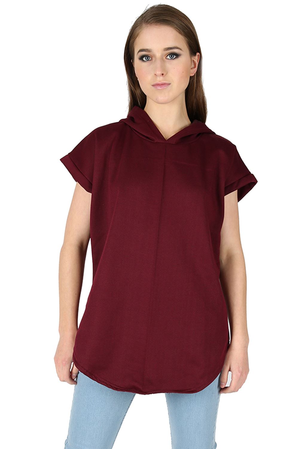 short sleeve oversized sweatshirt