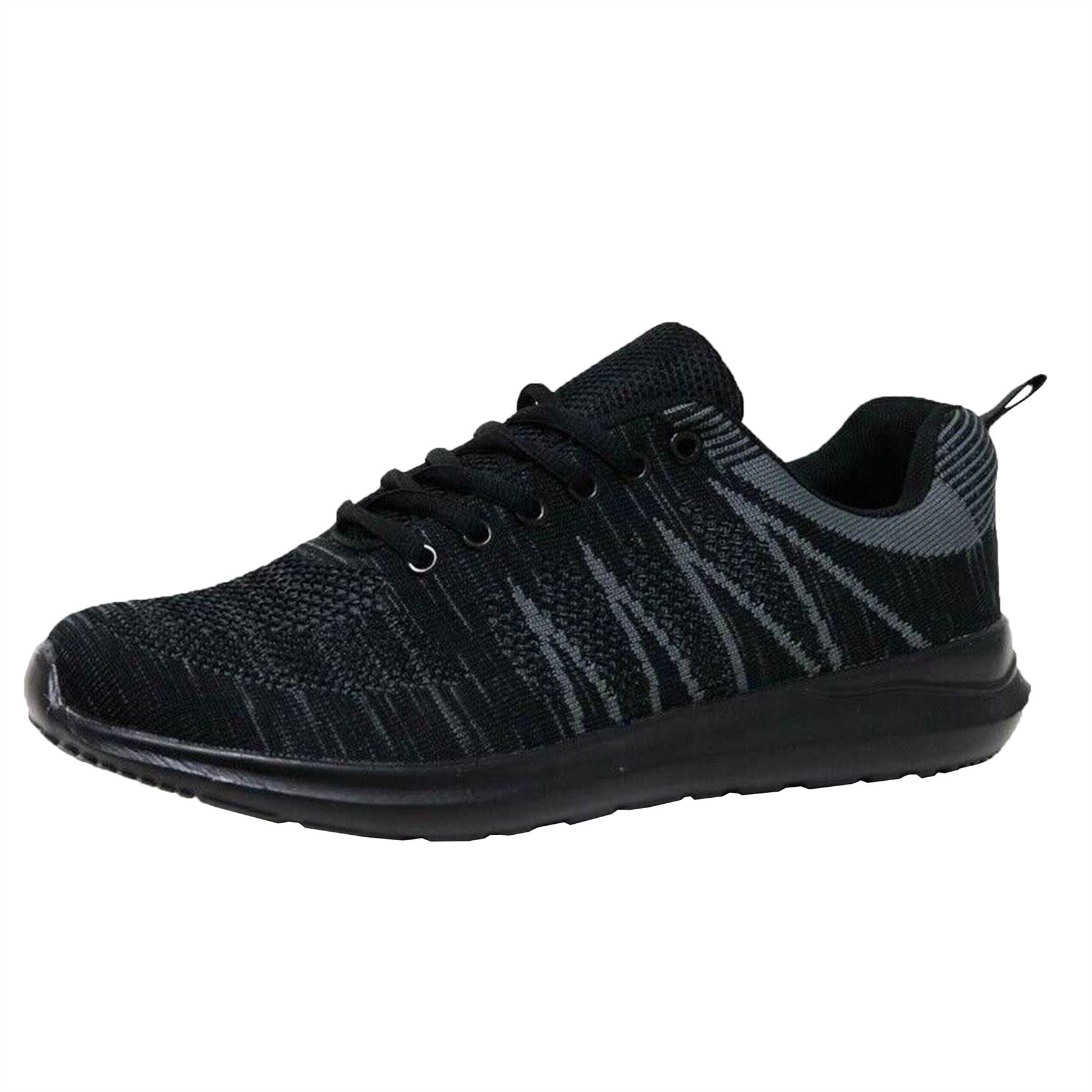 Mens Walking Running Trainers Lightweight Memory Foam Fitness Gym Sports Shoes - Picture 2 of 5
