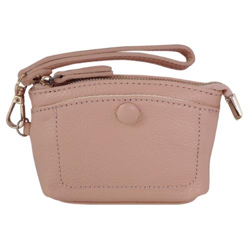 Stylish Wristlet Bag Ladies Small Handbag Faux Leather Womens Purse Zip Pocket - Picture 10 of 40