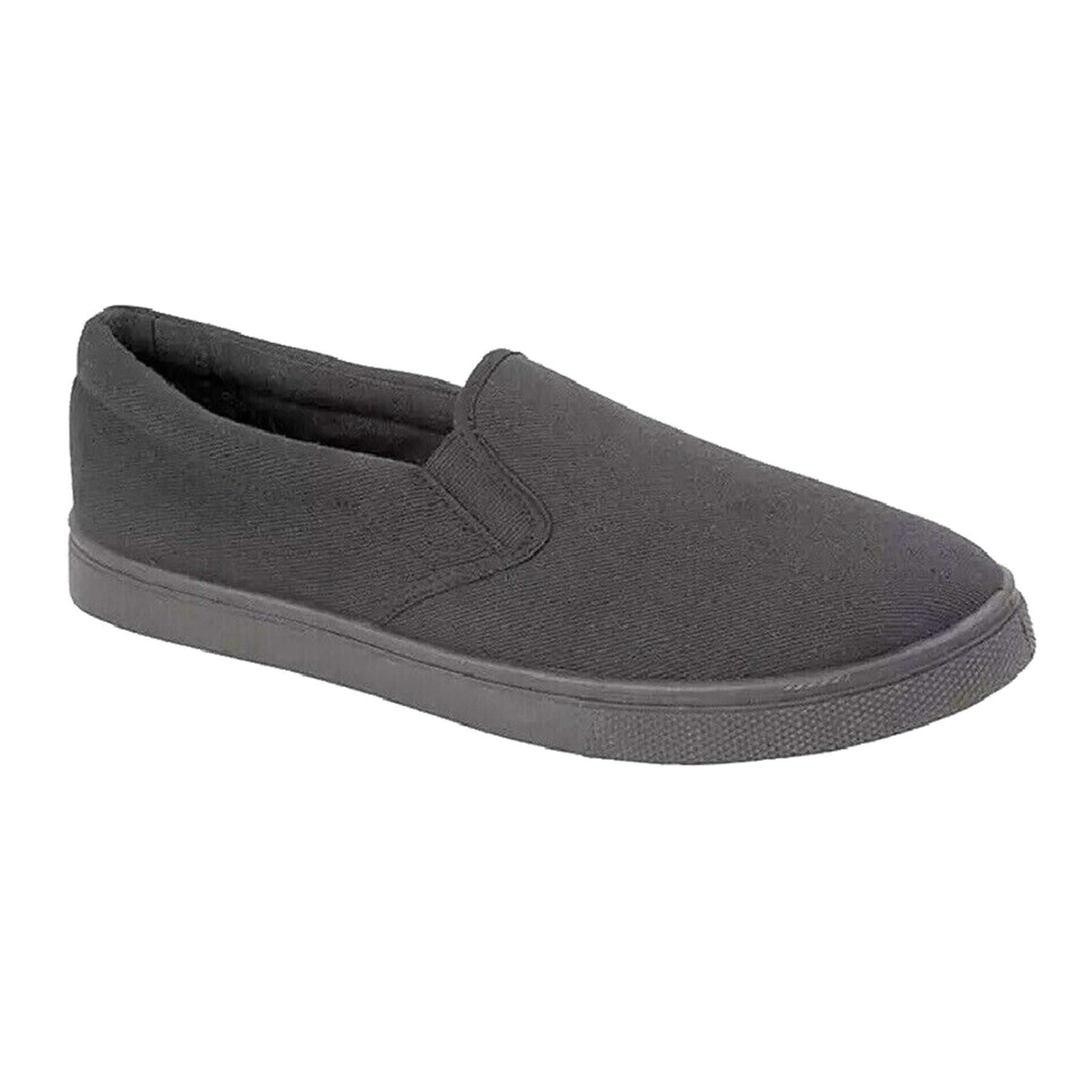 Mens Slip On Canvas Espadrilles Deck Plimsolls Trainers Pumps Casual