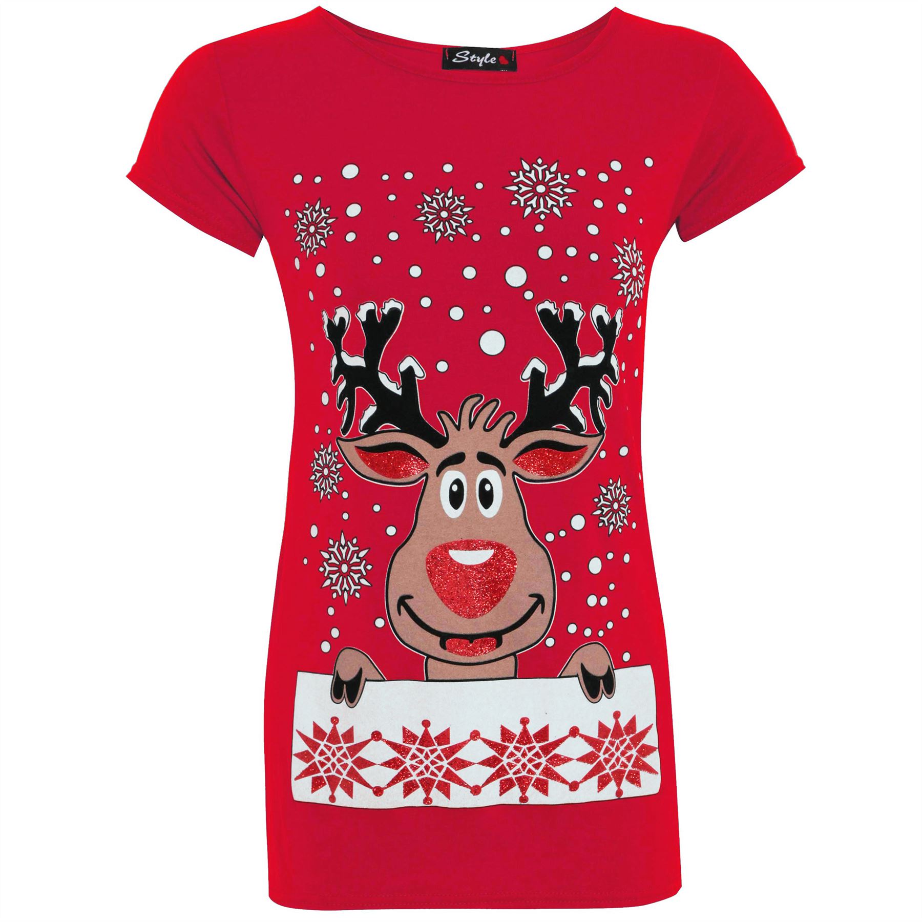 womens ladies long sleeve christmas novelty reindeer knit womens ladies long sleeve christmas novelty reindeer knit