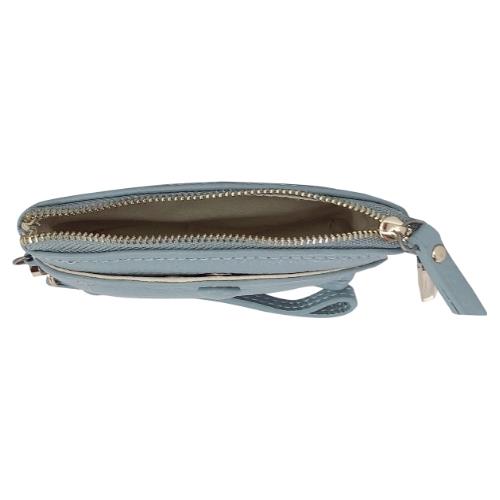 Stylish Wristlet Bag Ladies Small Handbag Faux Leather Womens Purse Zip Pocket - Picture 15 of 40