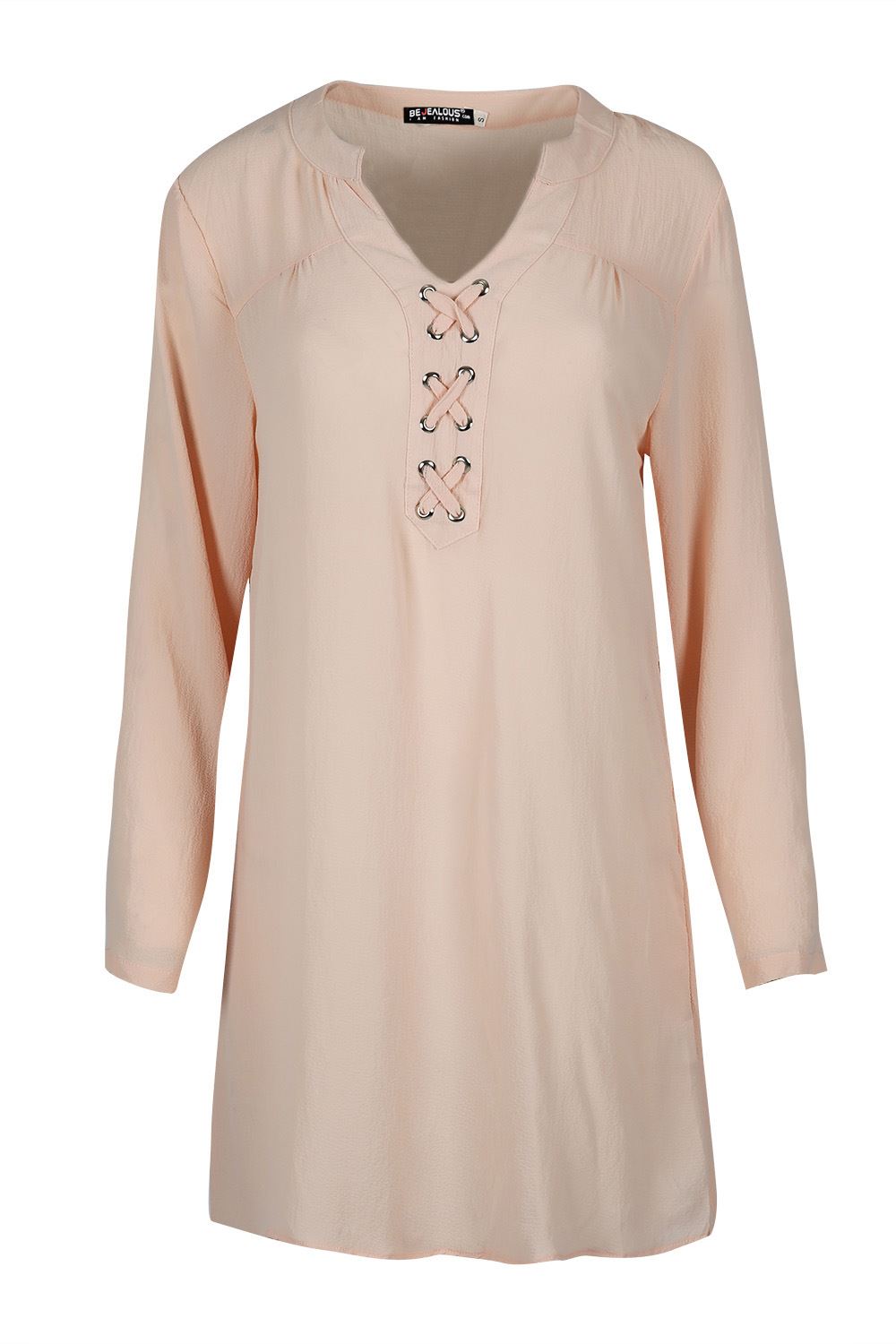 Femme Devant Lacet Up Détail surdimensionné Femmes surdimensionné Détail manches longues Baggy Robe Chemise c7614d Femme Devant Lacet Up Détail surdimensionné Femmes surdimensionné Détail manches longues Baggy Robe Chemise c7614d