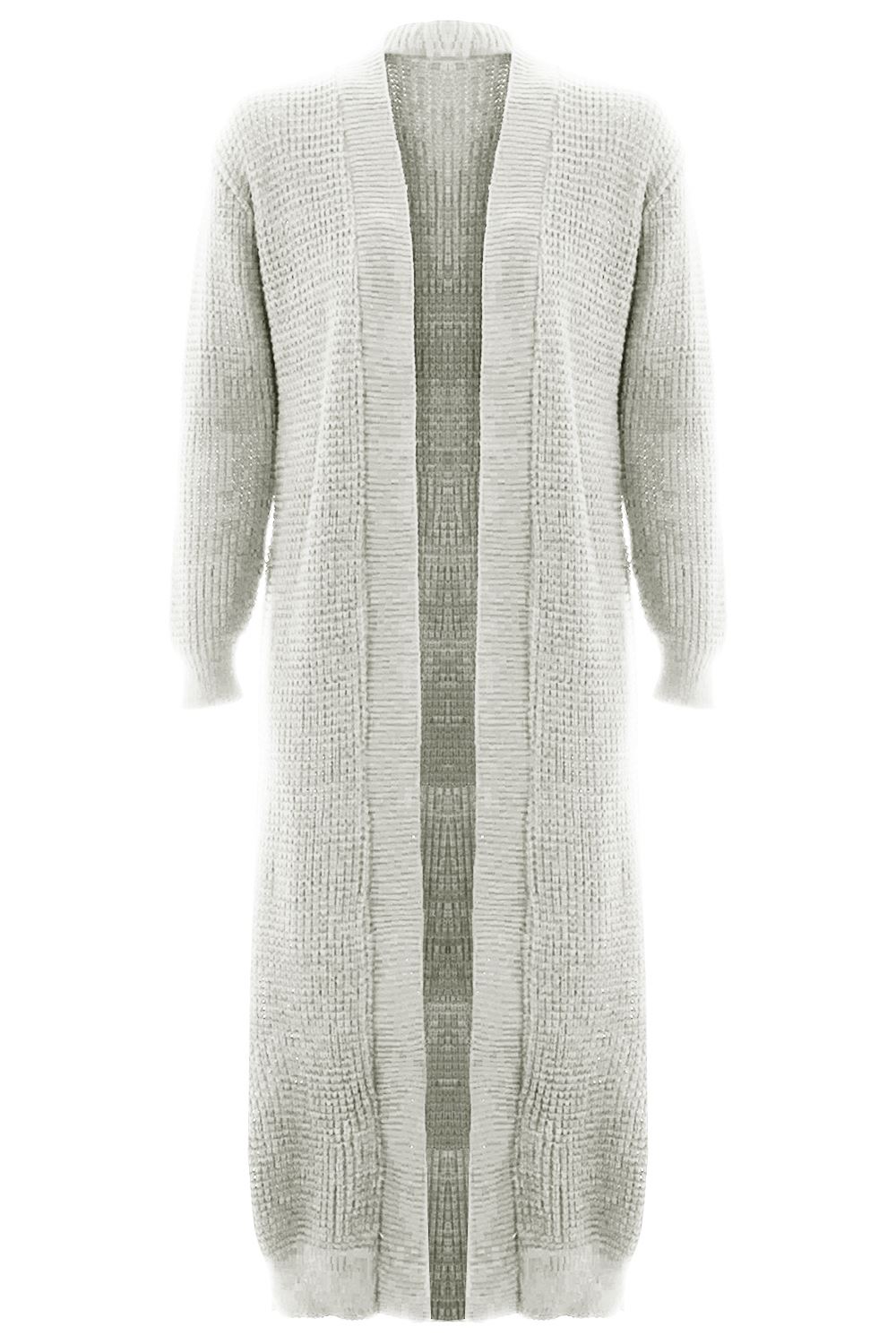 Ladies Cable Knitted Long Sleeve Warm Womens Open Front Chunky Oversize Cardigan - Picture 11 of 36