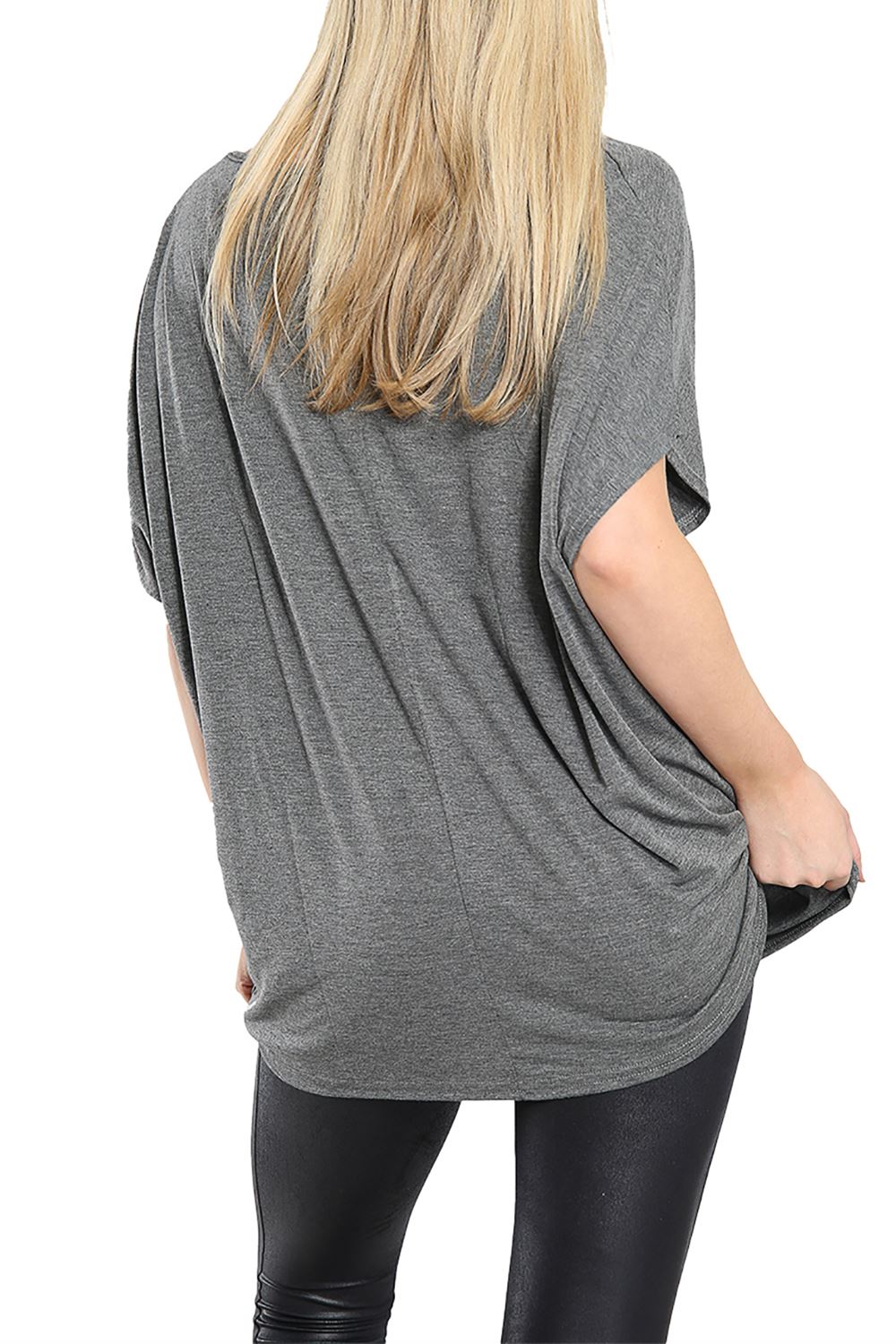 Womens Halloween Loose Fit Fang Tastic Bleeding Lip Top Ladies Batwing T Shirt - Picture 45 of 119