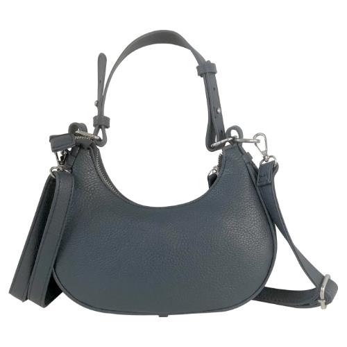 Turn-Lock Handle Ladies Shoulder Bag Faux Leather Tote Crossbody Purse Handbag - Picture 19 of 25