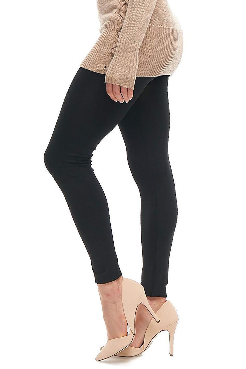 Womens Ladies Plain Basic Full Ankle Length Stretch Jeggings Leggings Trousers - Picture 14 of 196