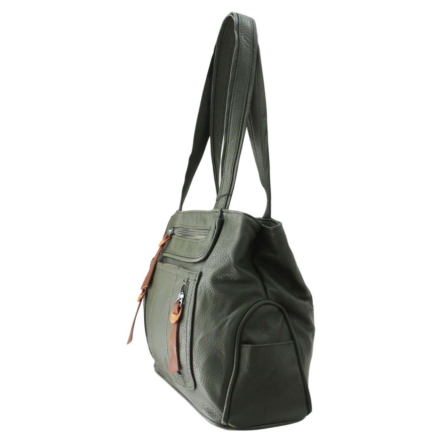 Ladies Shoulder Bag with Organised Pockets Multi Compartments Women Work Handbag - Picture 23 of 27