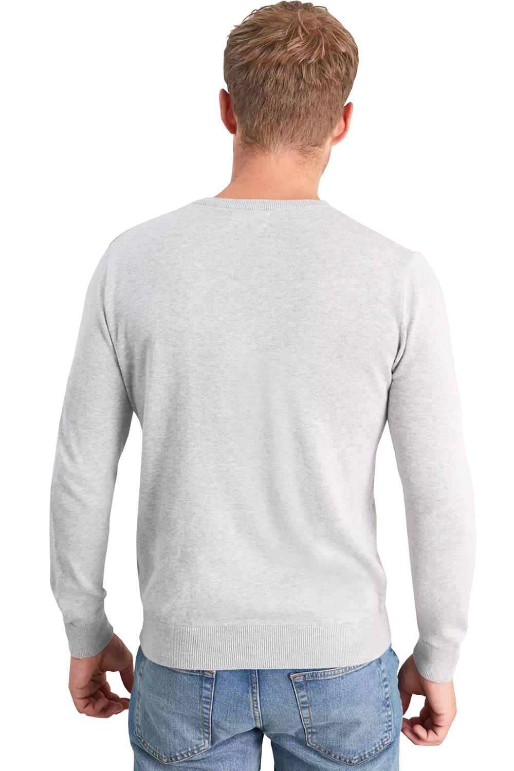Mens Casual Warm Long Sleeve Plain Top Winter Pullover Jumper UK - Picture 9 of 9