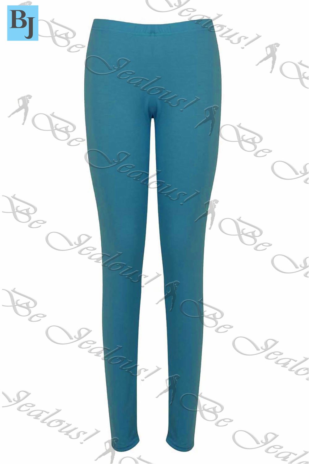 Womens Ladies Plain Basic Full Ankle Length Stretch Jeggings Leggings Trousers - Picture 75 of 196