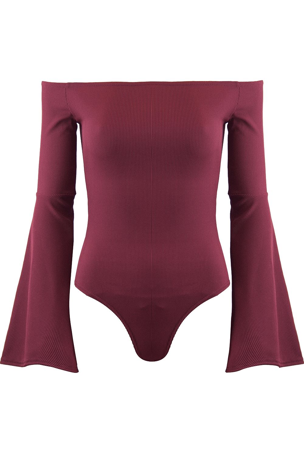 Femme Dames Rib Off épaule the épaule Off Bardot Justaucorps Body Long Bell Manche Tops af68a9 Femme Dames Rib Off épaule the épaule Off Bardot Justaucorps Body Long Bell Manche Tops af68a9